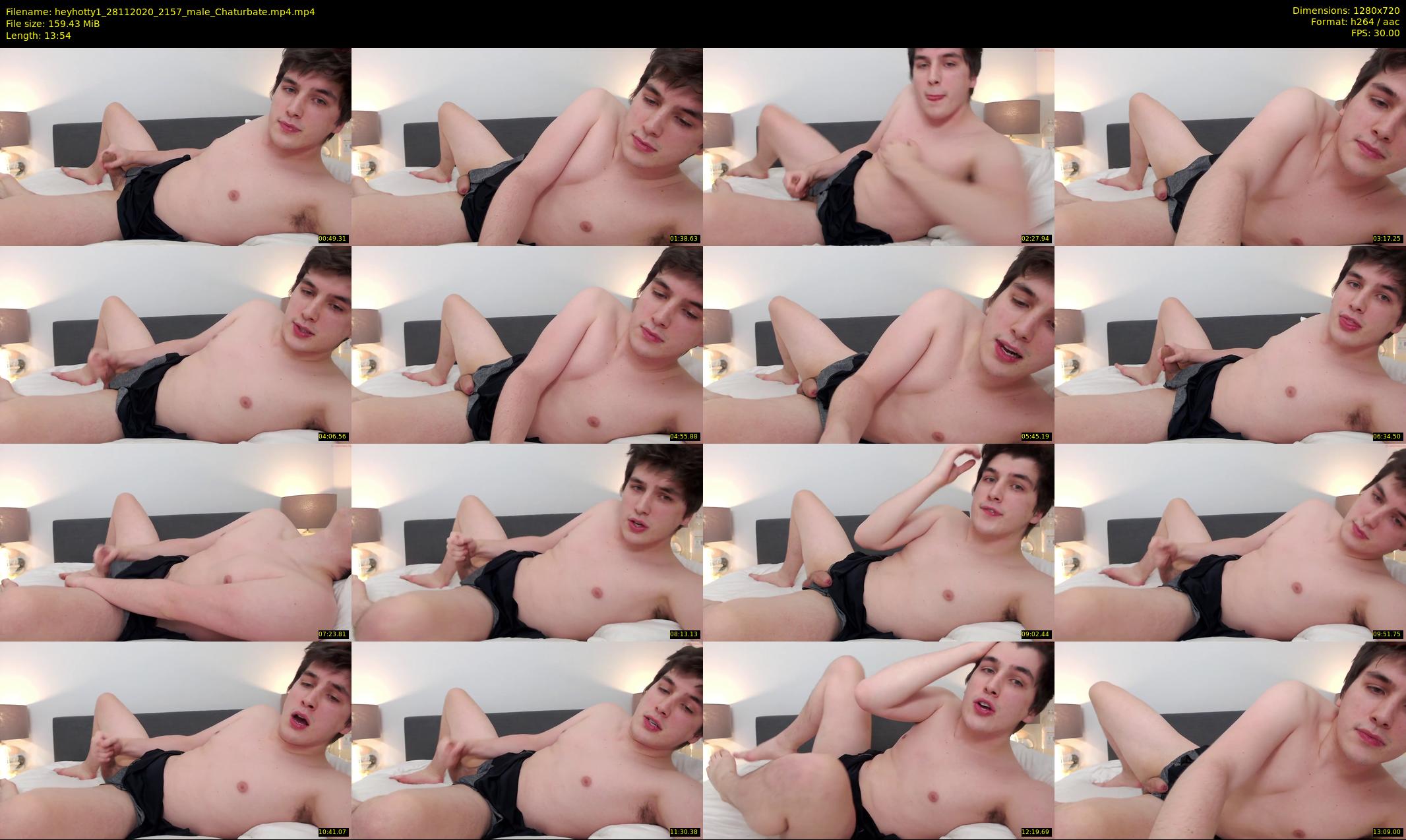 heyhotty1 — 14 minute Chaturbate male cam show recording, 720p, Nov 28, 2020