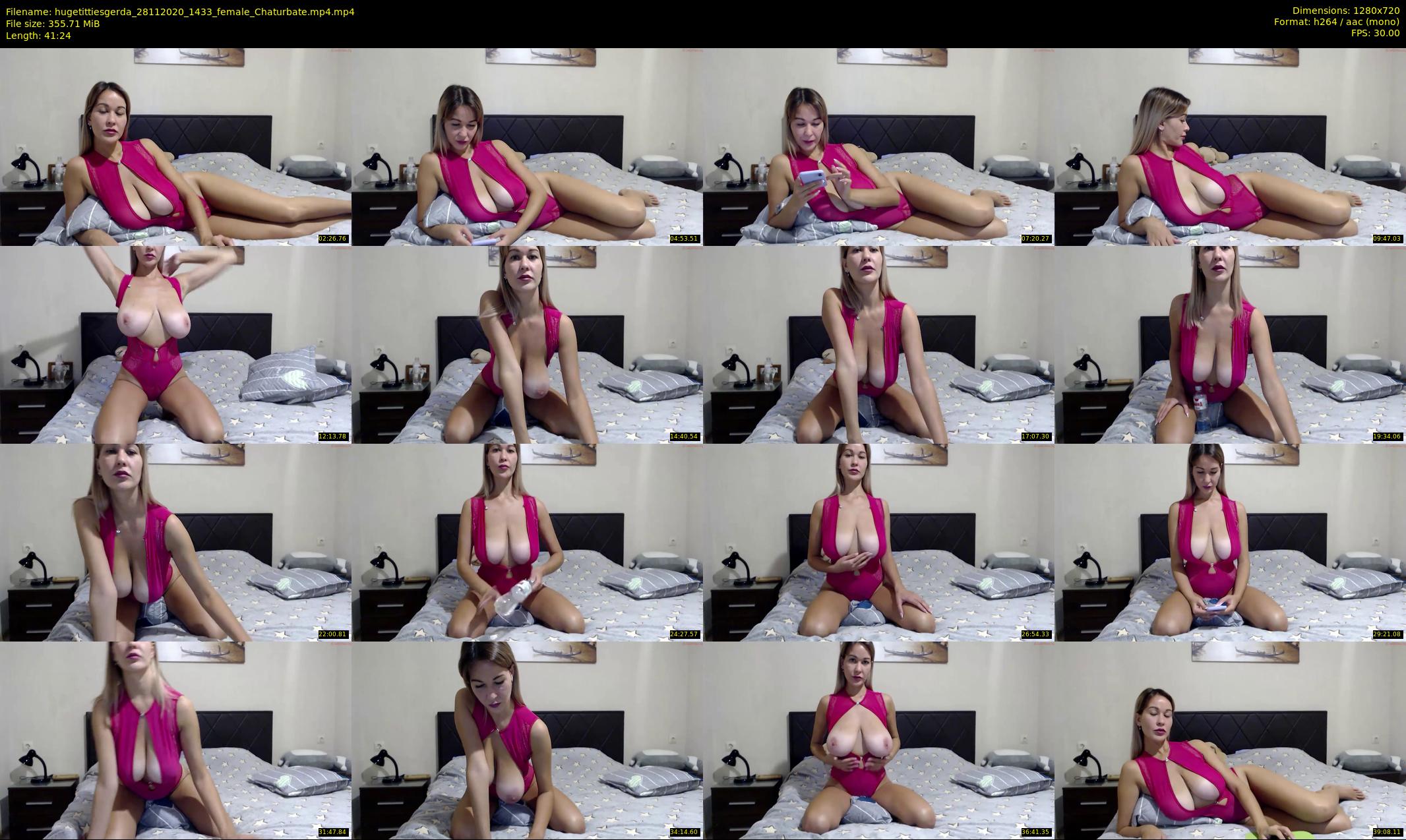 hugetittiesgerda — 42 minute Chaturbate female cam show recording, 720p, Nov 28, 2020