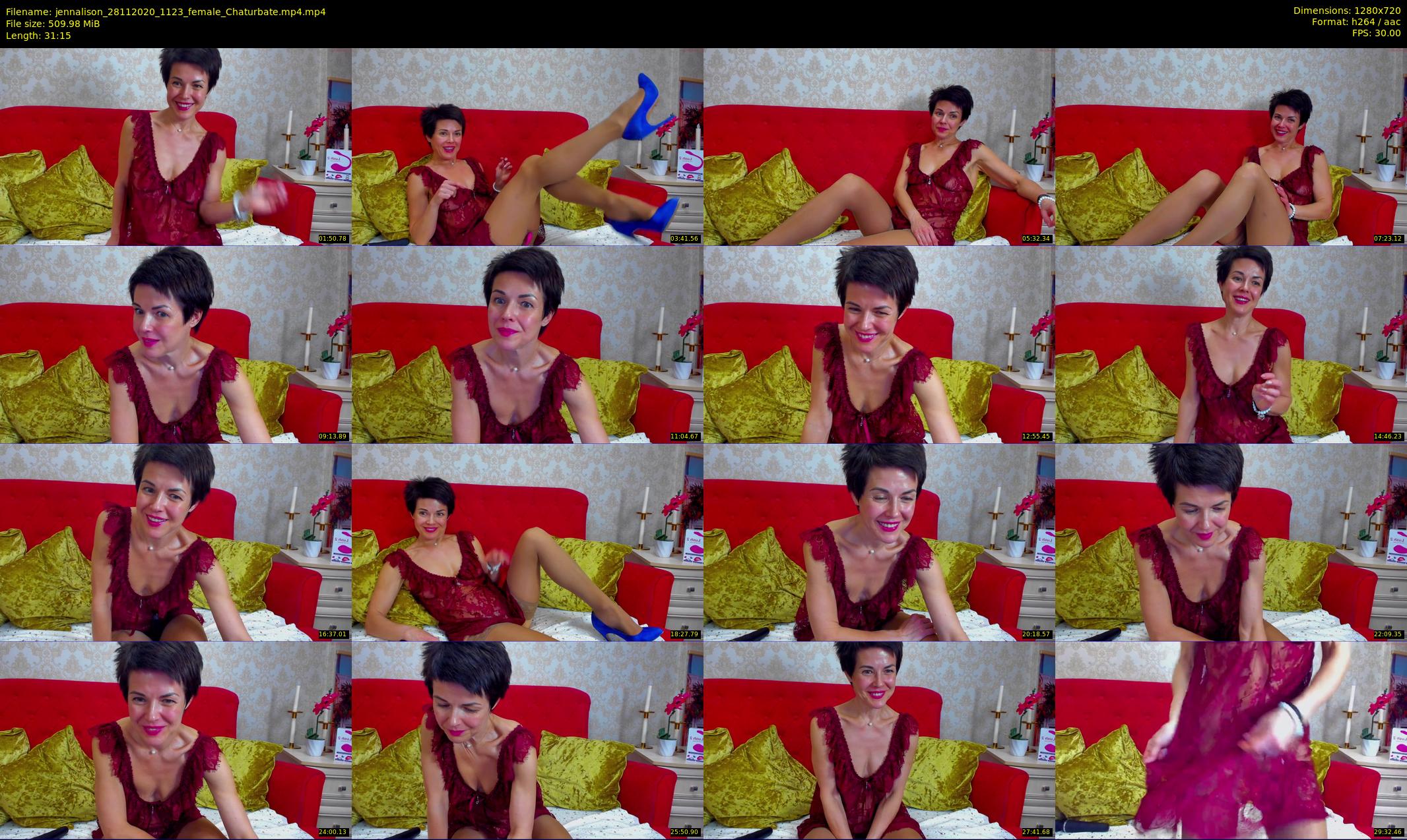 jennalison — 32 minute Chaturbate female cam show recording, 720p, Nov 28, 2020