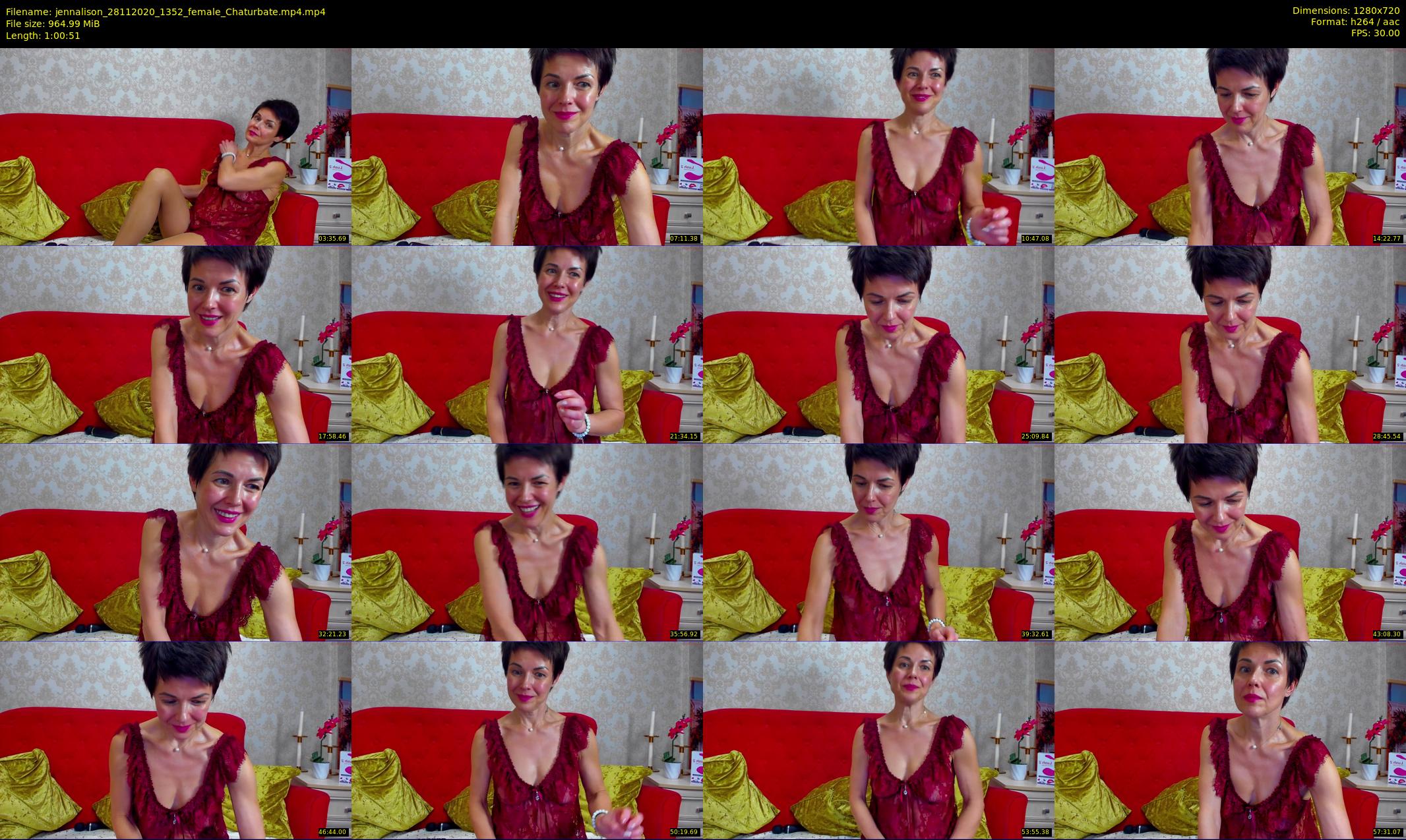 jennalison — 61 minute Chaturbate female cam show recording, 720p, Nov 28, 2020