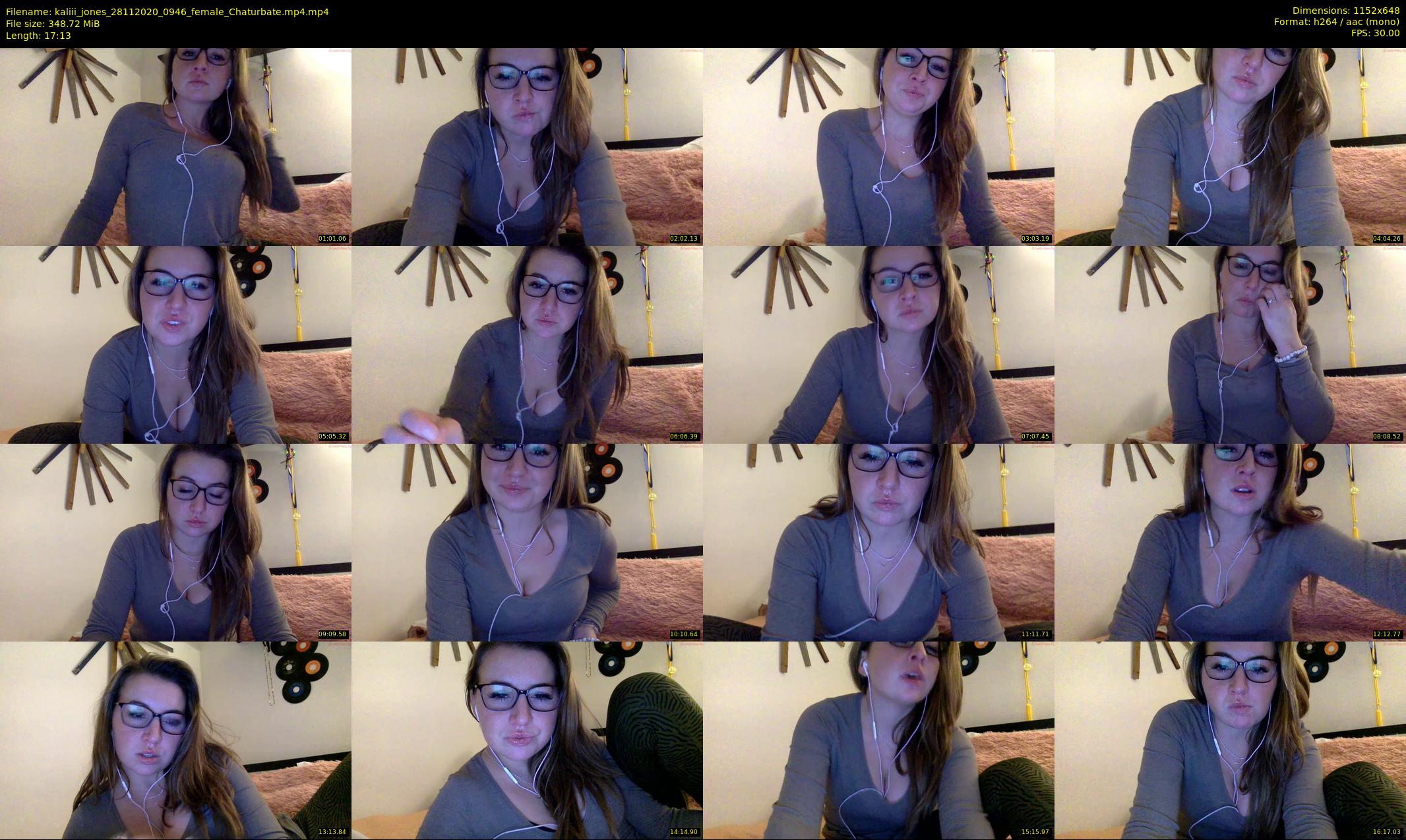 kaliii_jones — 18 minute Chaturbate female cam show recording, 480p, Nov 28, 2020