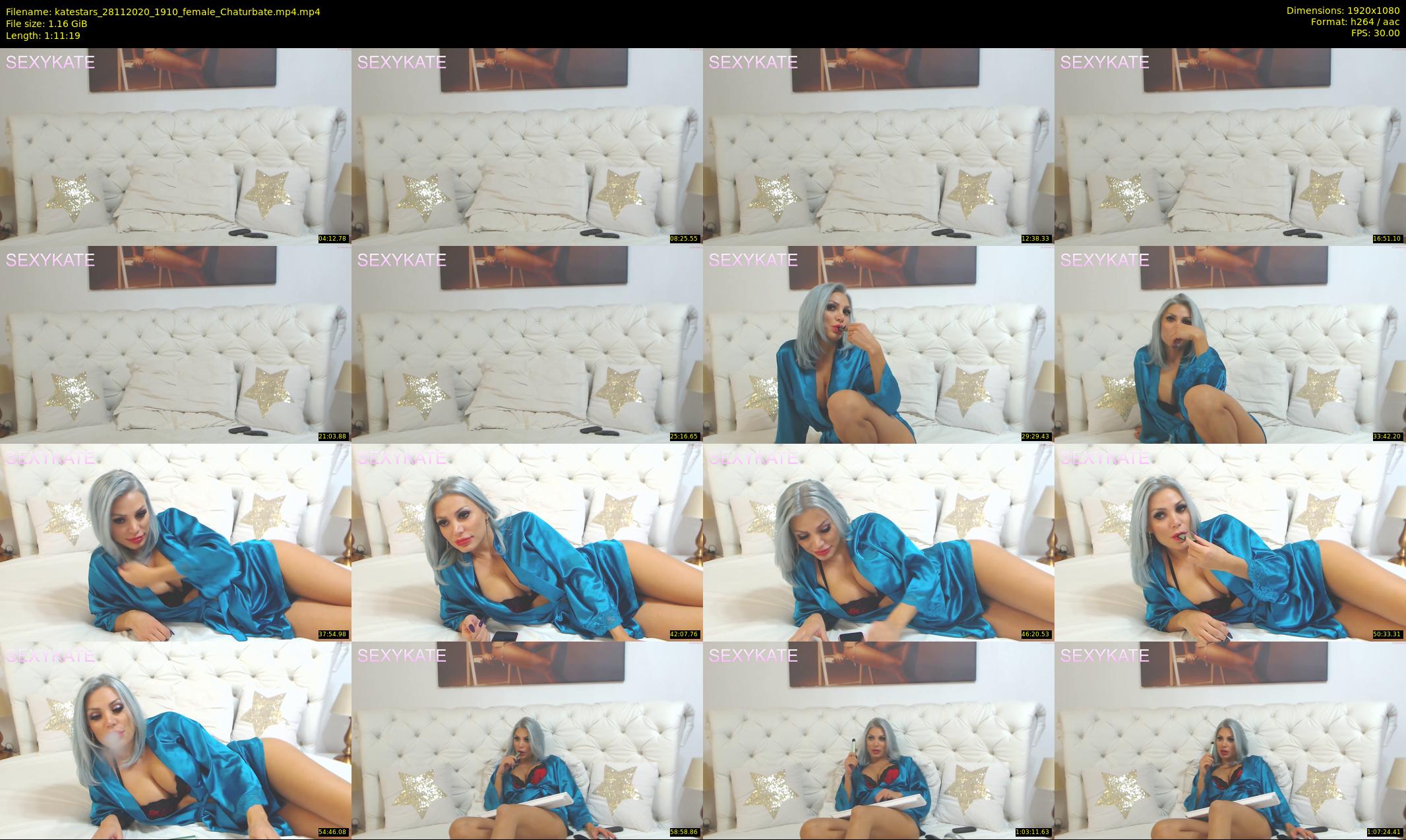 katestars — 72 minute Chaturbate female cam show recording, 1080p, Nov 28, 2020