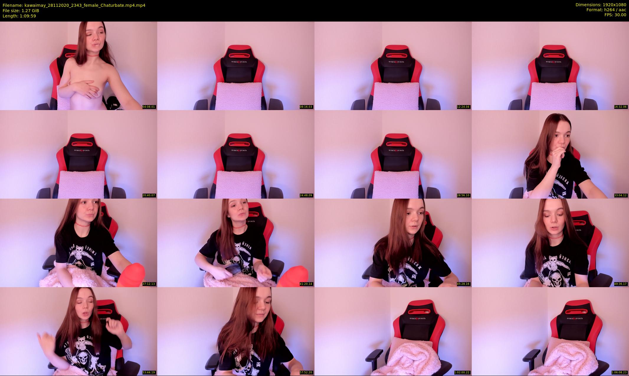kawaimay — 70 minute Chaturbate female cam show recording, 1080p, Nov 28, 2020