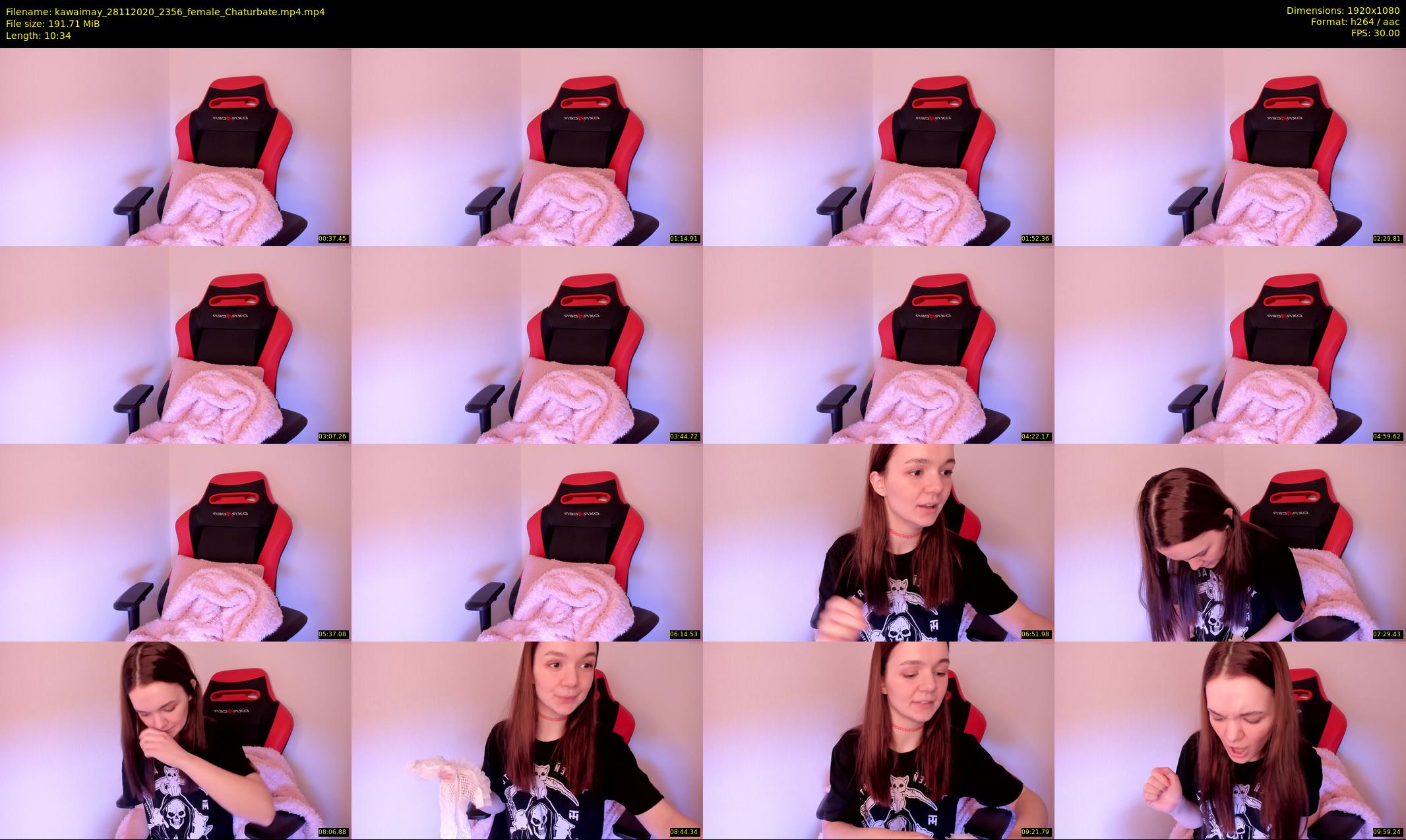 kawaimay — 11 minute Chaturbate female cam show recording, 1080p, Nov 28, 2020