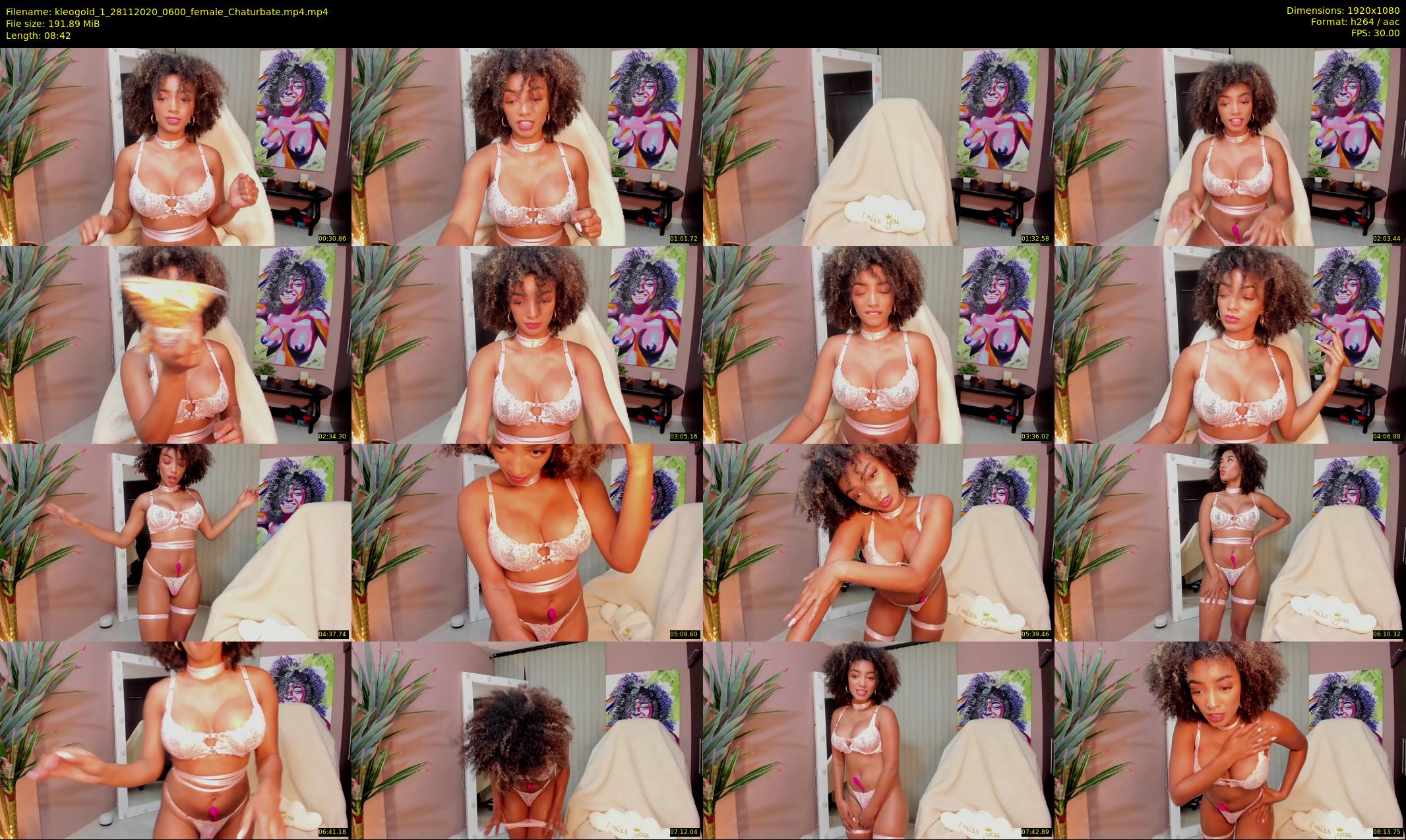 kleogold_1 — 9 minute Chaturbate female cam show recording, 1080p, Nov 28, 2020