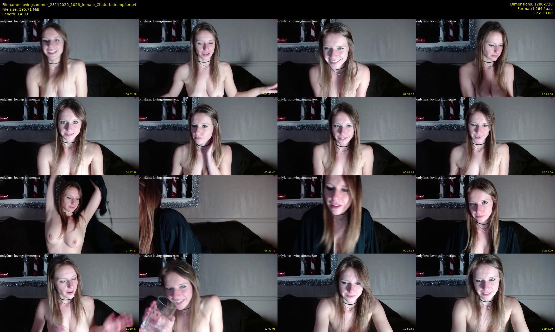 lovingsummer — 15 minute Chaturbate female cam show recording, 720p, Nov 28, 2020