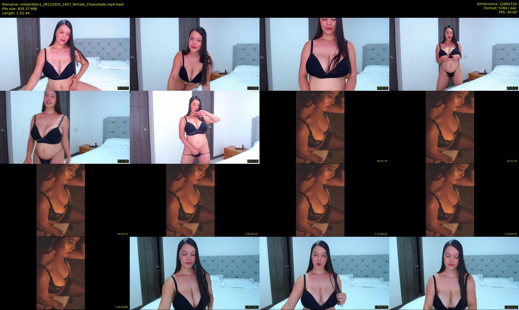 milabritton1 — 113 minute Chaturbate female cam show recording, 720p, Nov 28, 2020