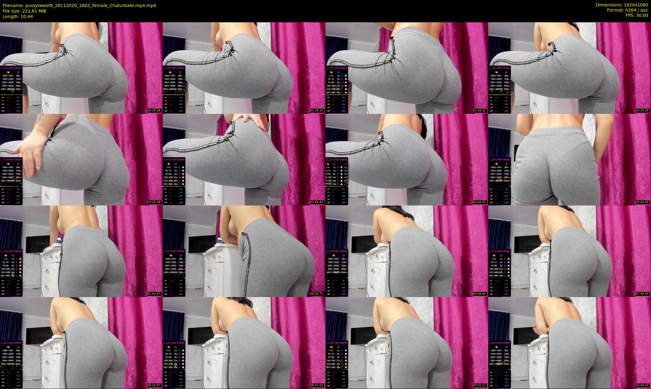 pussysweet9 — 11 minute Chaturbate female cam show recording, 1080p, Nov 28, 2020