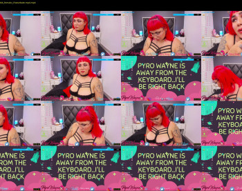 pyrowayne — 59 minute Chaturbate female cam show recording, 720p, Nov 29, 2020