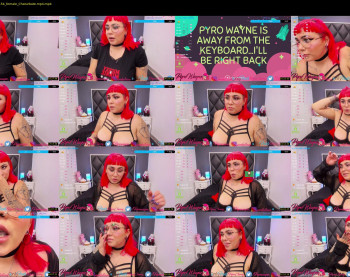 pyrowayne — 59 minute Chaturbate female cam show recording, 720p, Nov 29, 2020