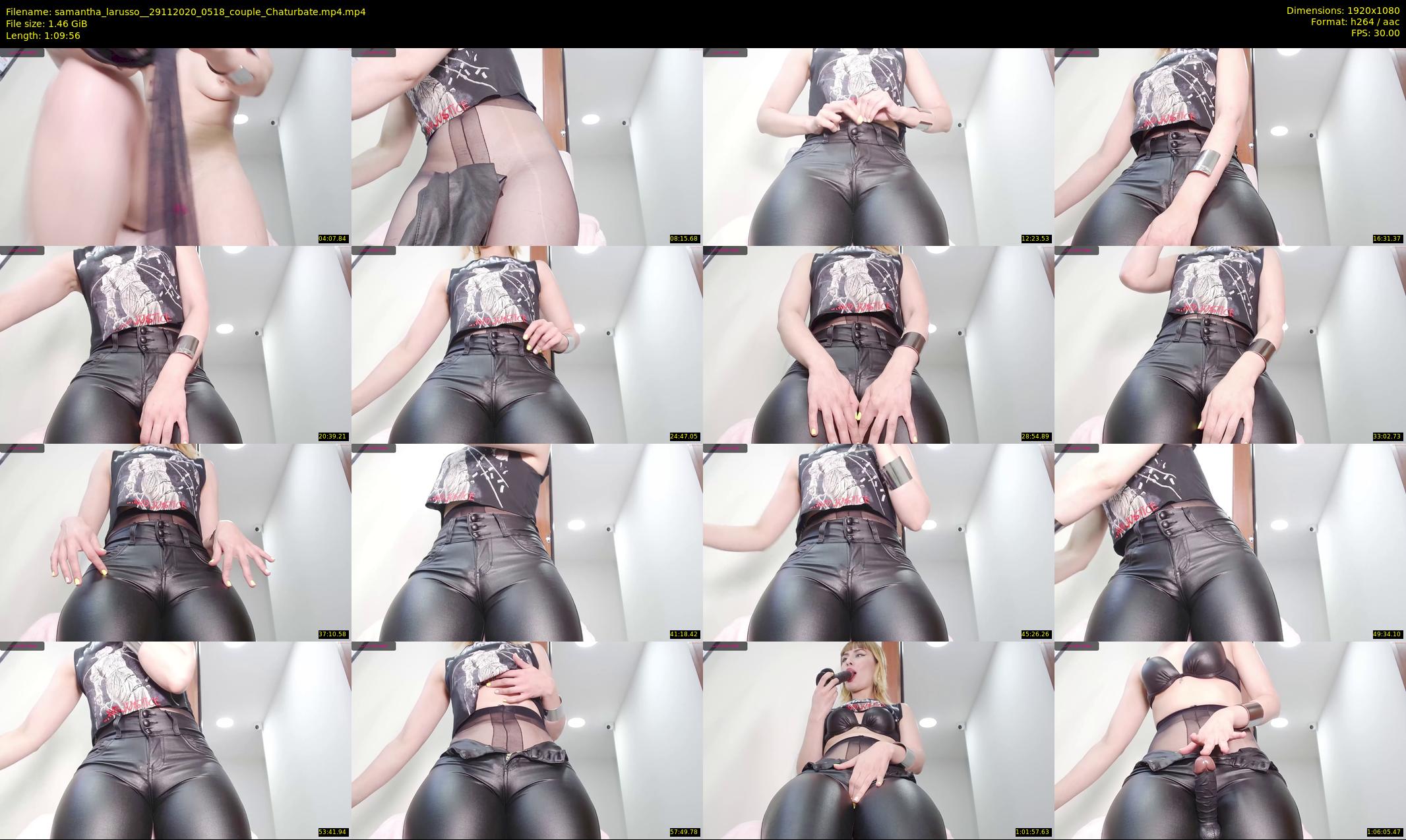 samantha_larusso_ — 70 minute Chaturbate couple cam show recording, 1080p, Nov 29, 2020