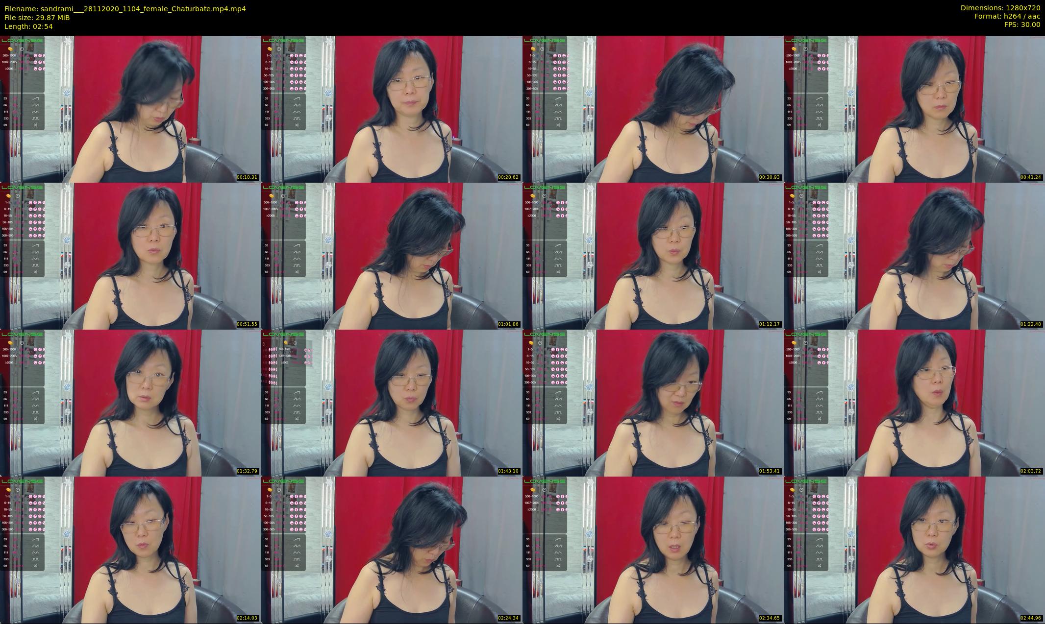 sandrami__ — 3 minute Chaturbate female cam show recording, 720p, Nov 28, 2020