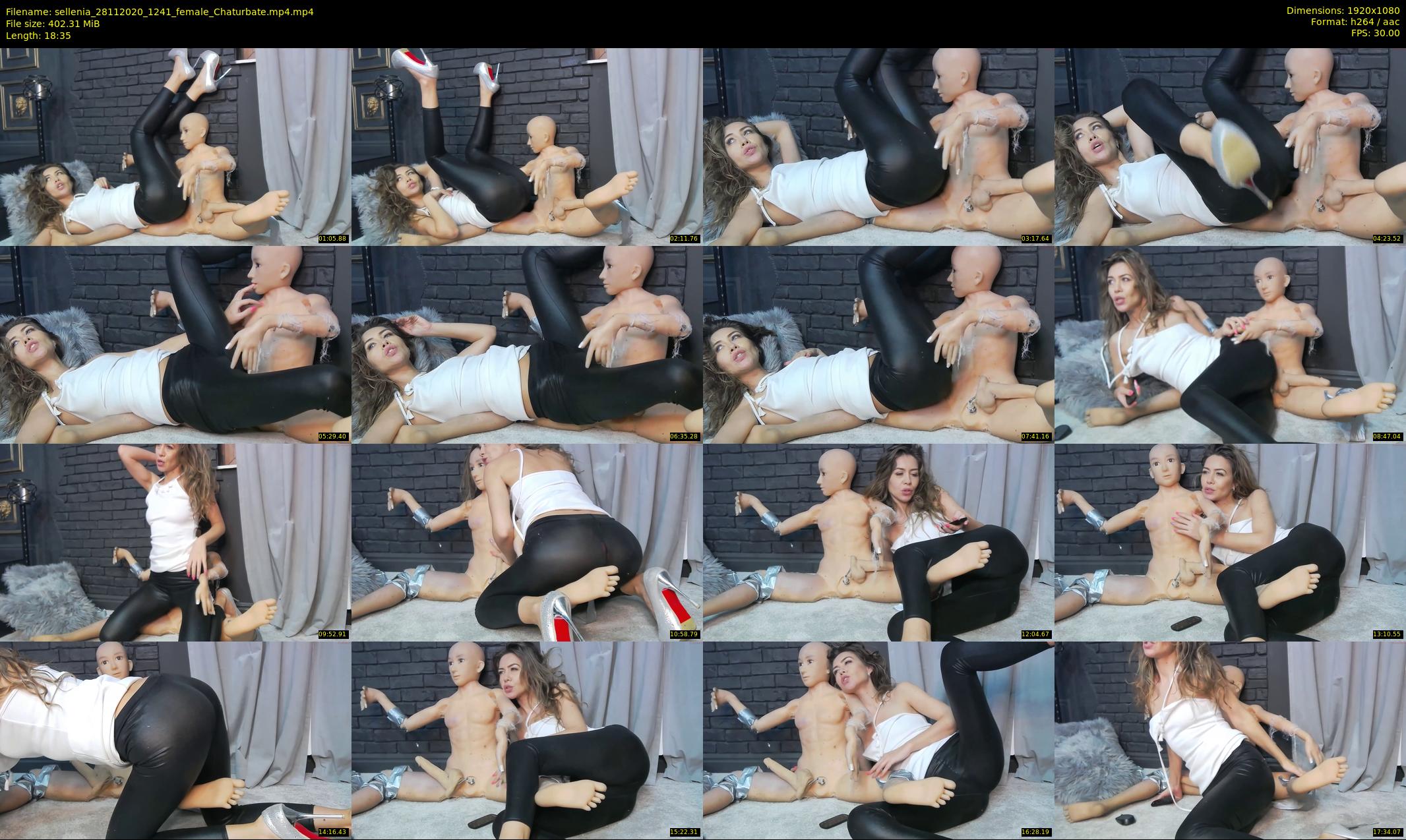 sellenia — 19 minute Chaturbate female cam show recording, 1080p, Nov 28, 2020