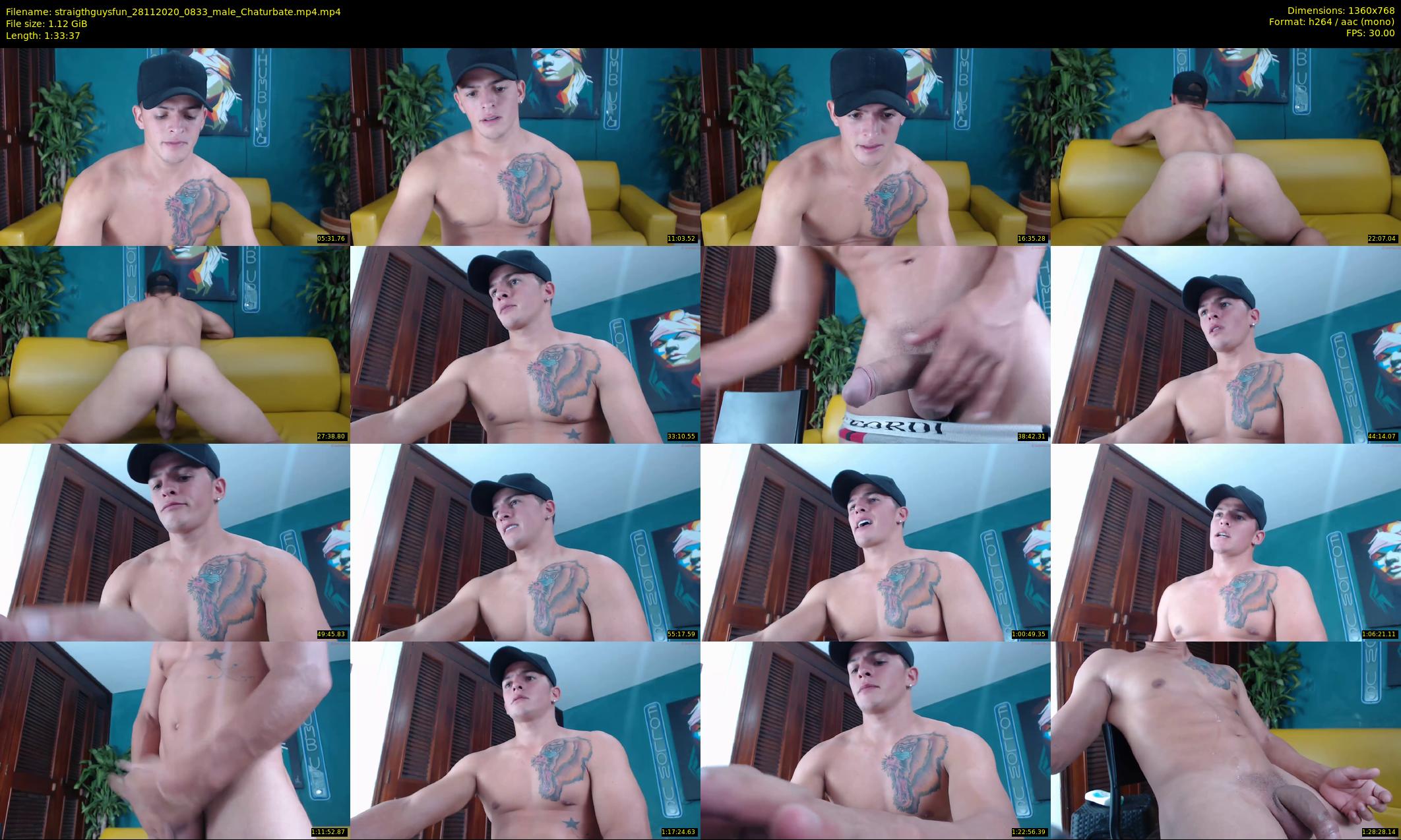 straigthguysfun — 94 minute Chaturbate male cam show recording, 720p, Nov 28, 2020