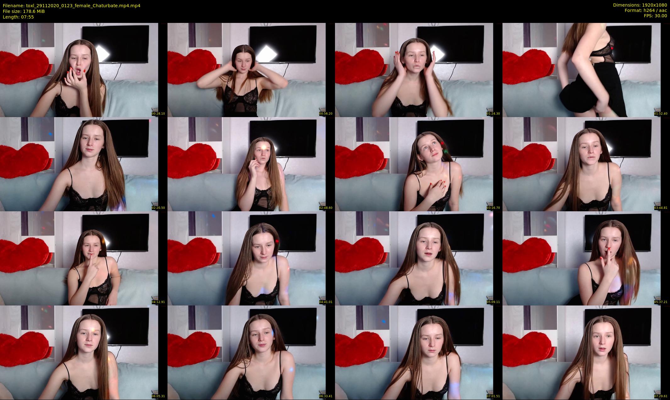 toxl — 8 minute Chaturbate female cam show recording, 1080p, Nov 29, 2020