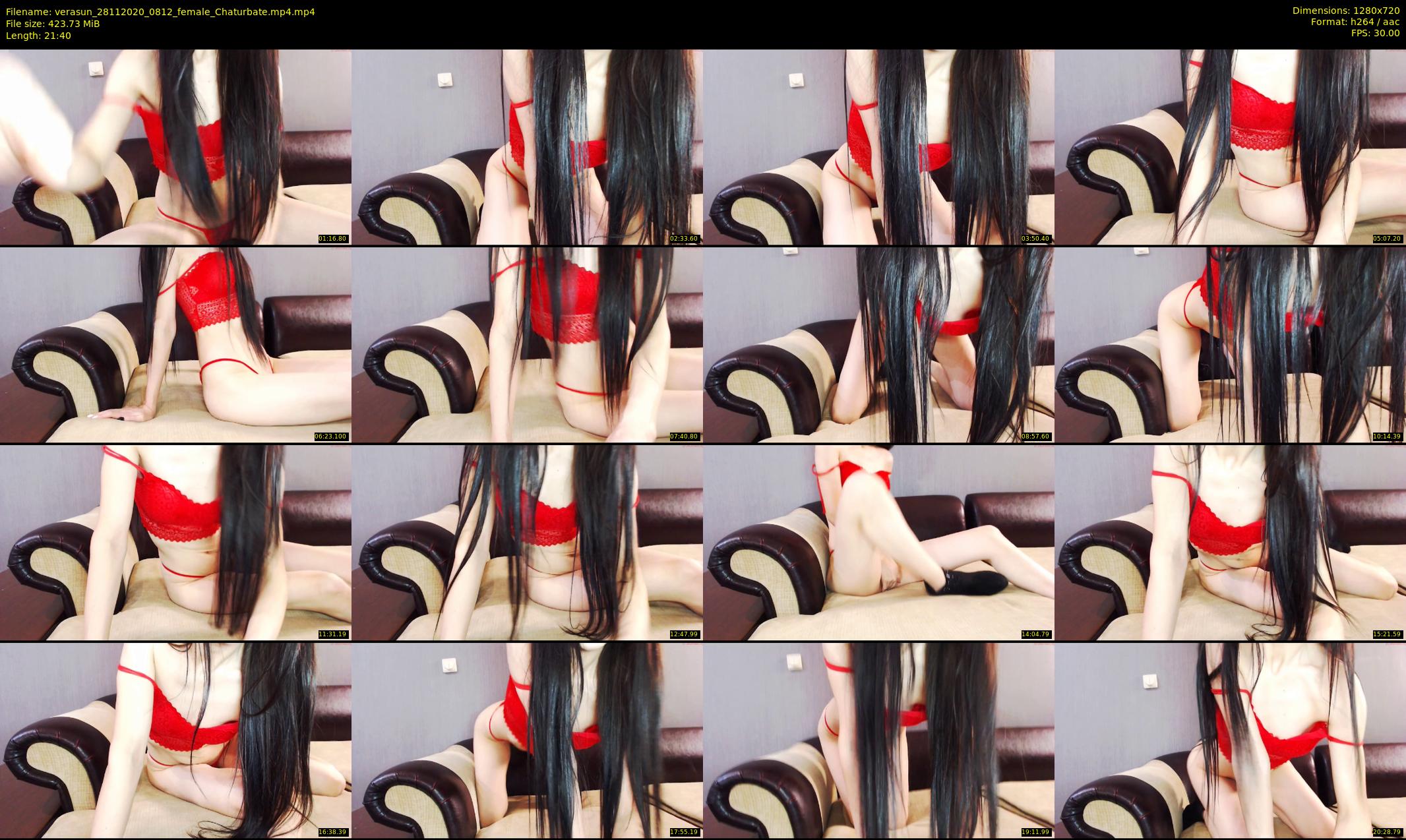 verasun — 22 minute Chaturbate female cam show recording, 720p, Nov 28, 2020