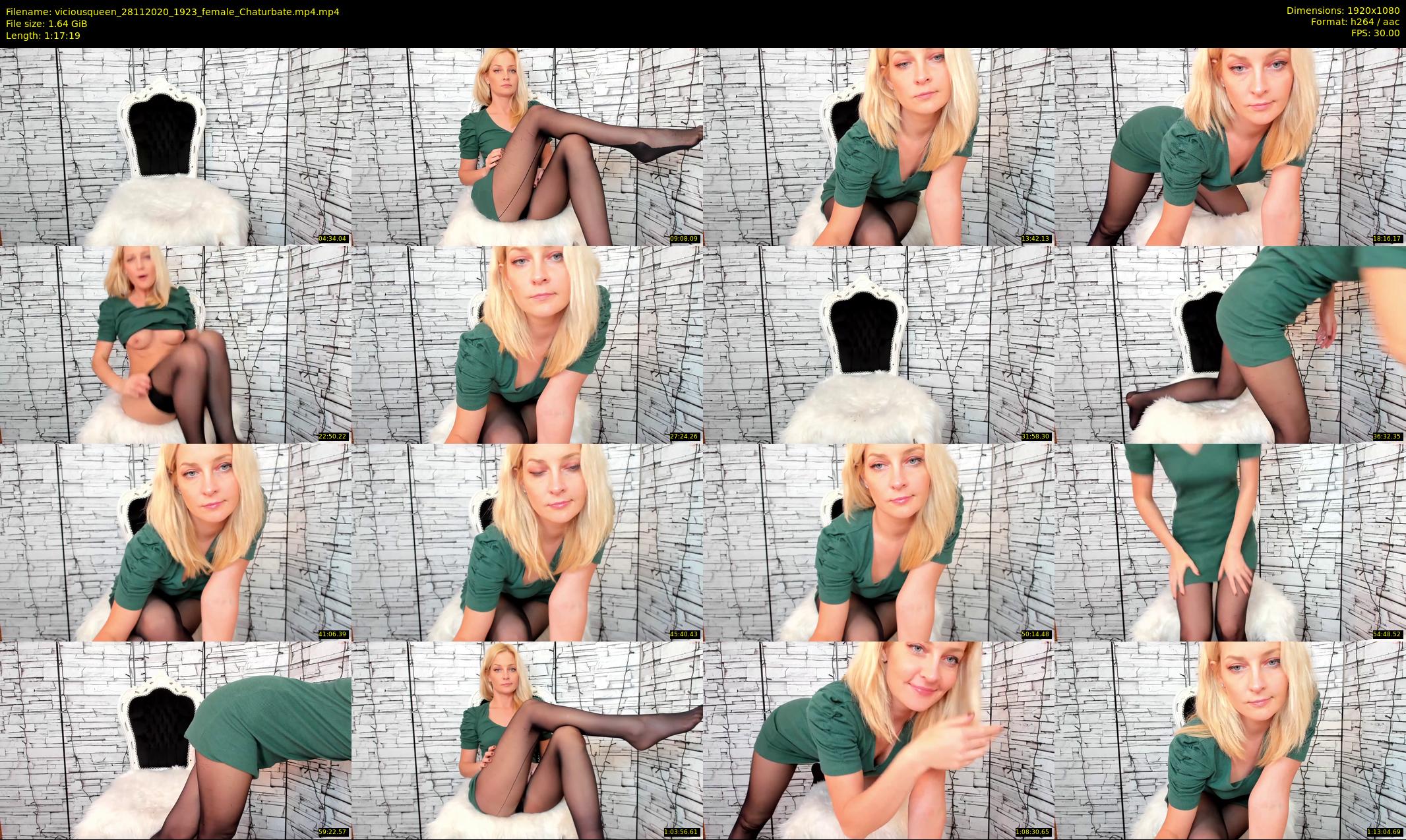 viciousqueen — 78 minute Chaturbate female cam show recording, 1080p, Nov 28, 2020