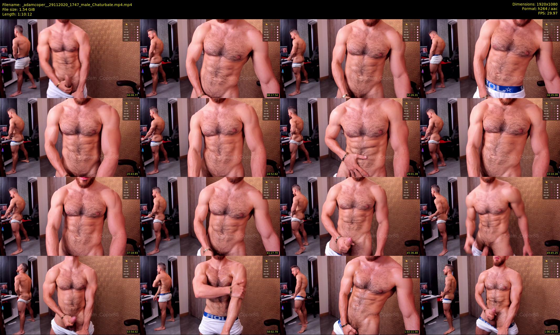 _adamcoper_ — 71 minute Chaturbate male cam show recording, 1080p, Nov 29, 2020