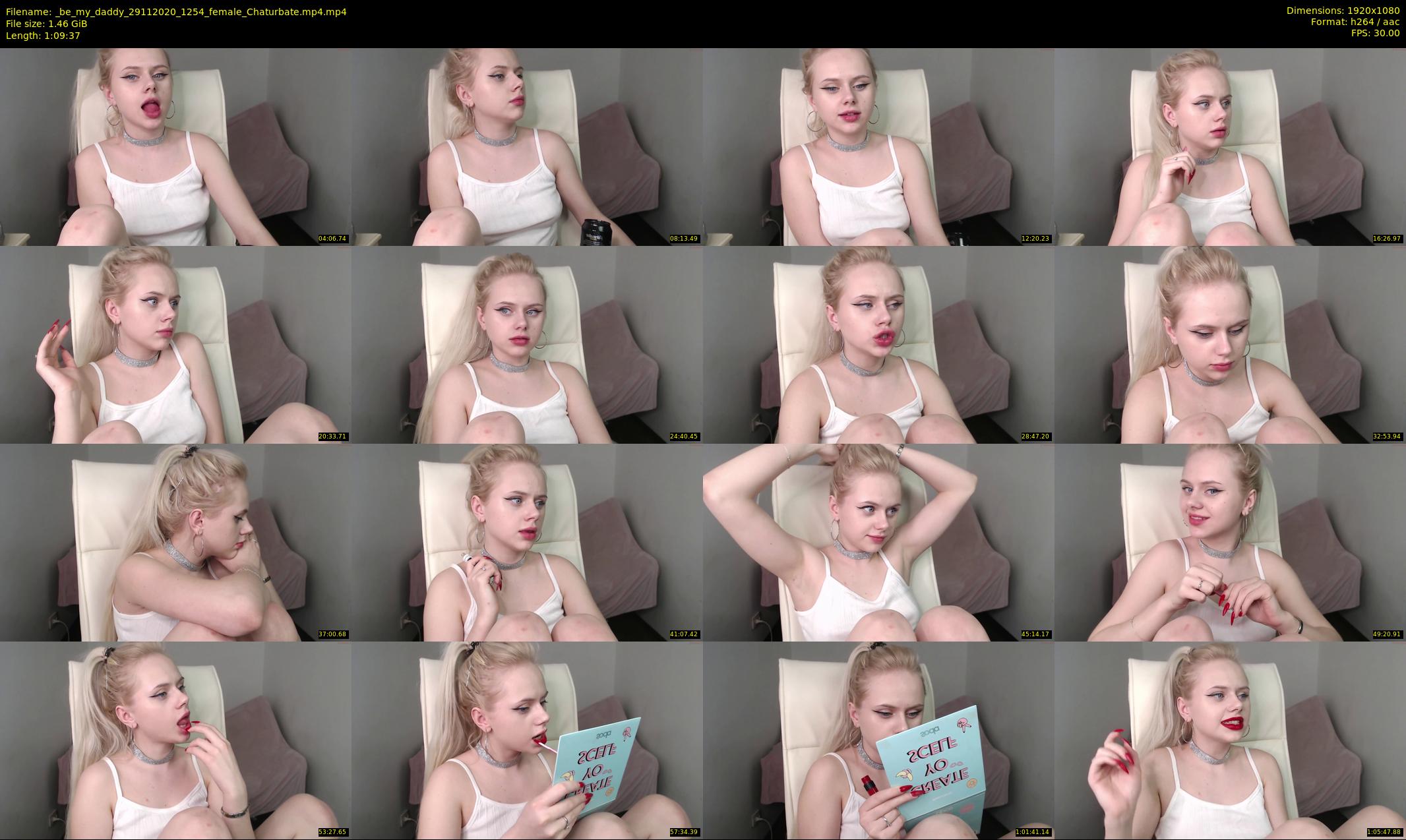 _be_my_daddy — 70 minute Chaturbate female cam show recording, 1080p, Nov 29, 2020