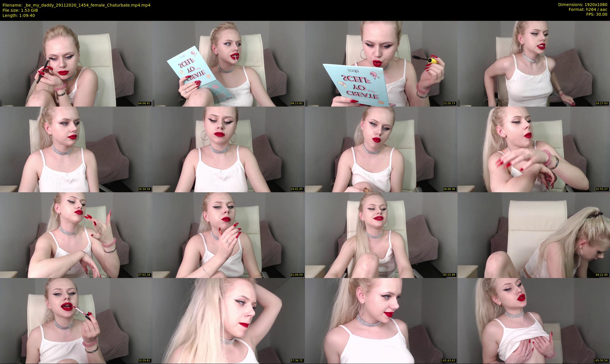 _be_my_daddy — 70 minute Chaturbate female cam show recording, 1080p, Nov 29, 2020