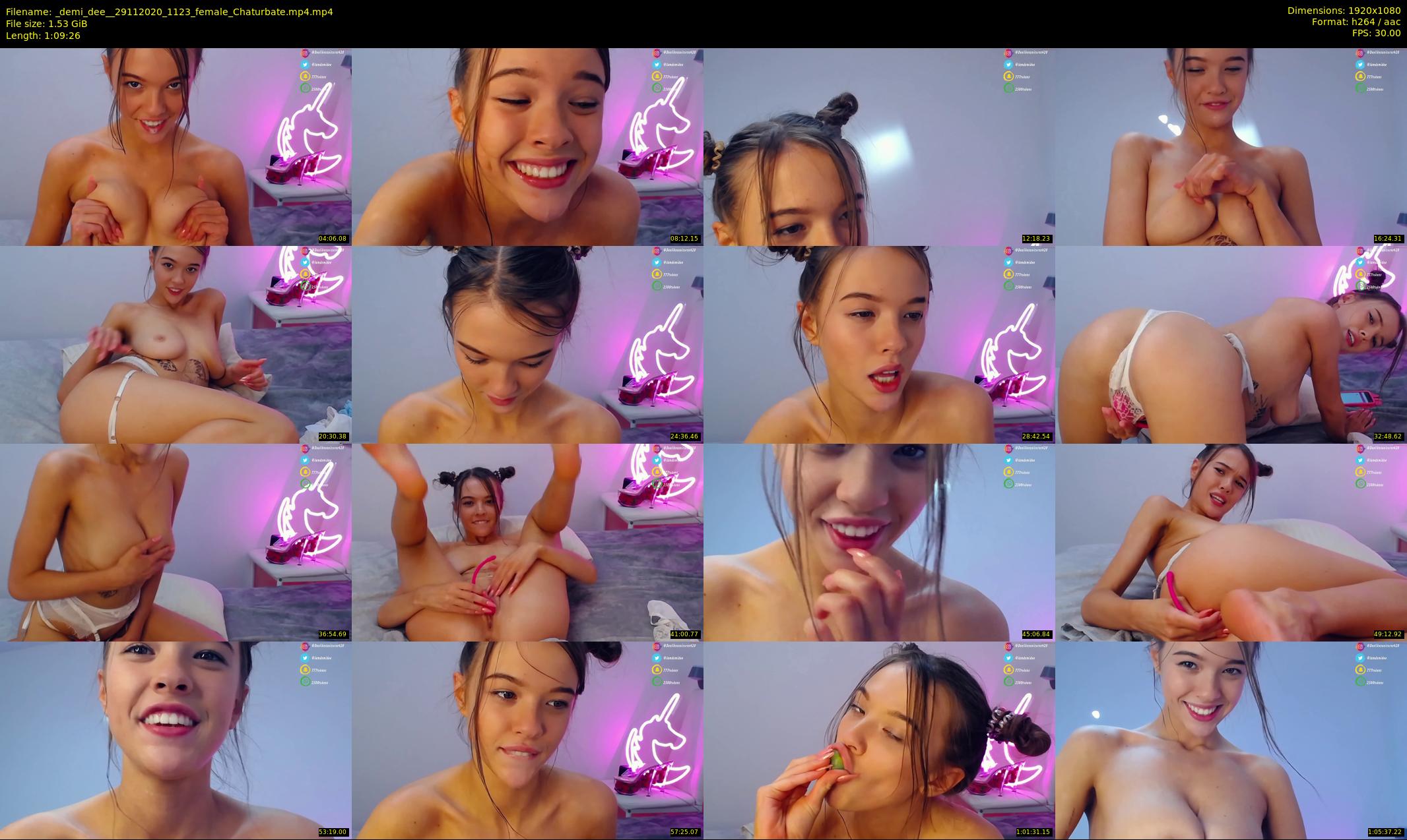 _demi_dee_ — 70 minute Chaturbate female cam show recording, 1080p, Nov 29, 2020