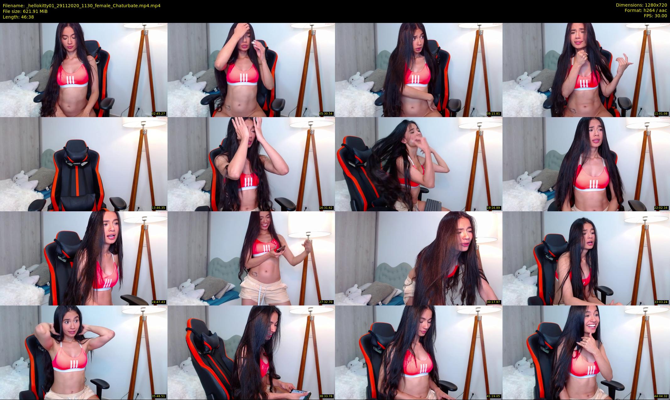 _hellokitty01 — 47 minute Chaturbate female cam show recording, 720p, Nov 29, 2020