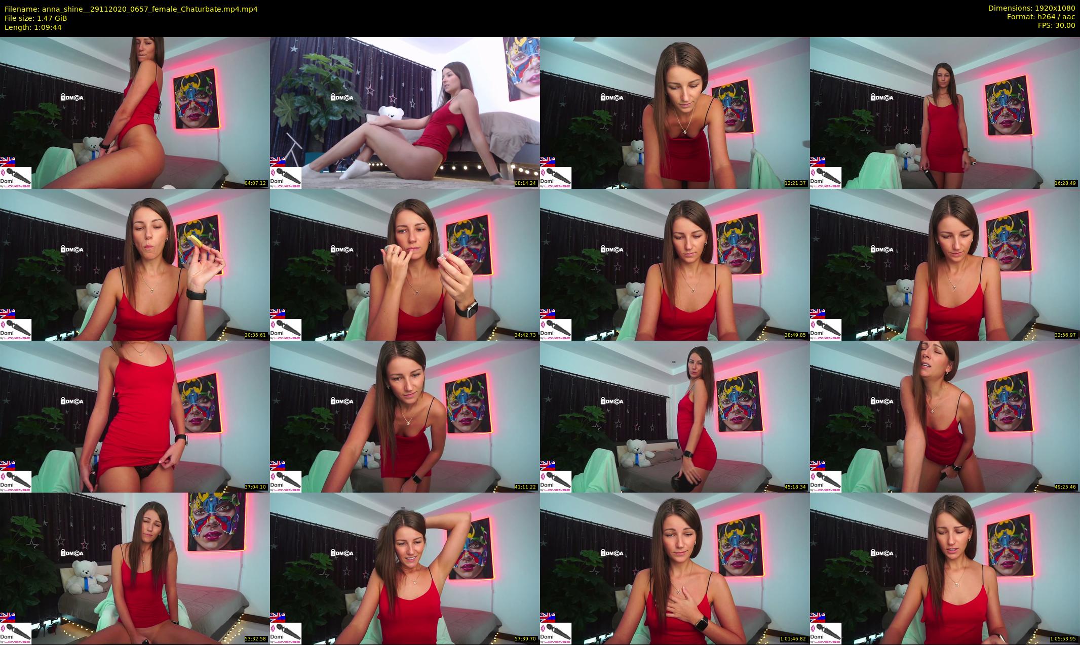 anna_shine_ — 70 minute Chaturbate female cam show recording, 1080p, Nov 29, 2020