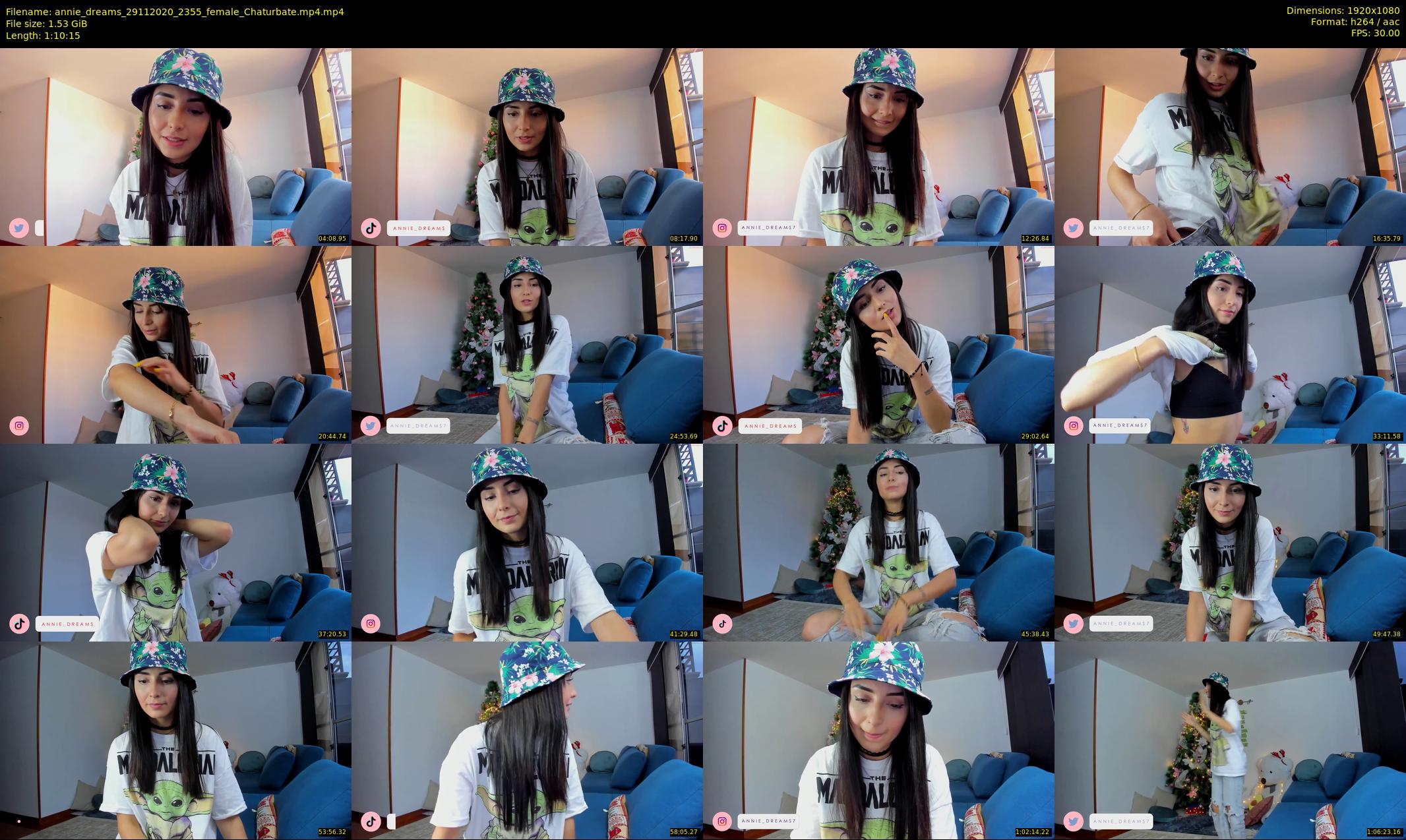 annie_dreams — 71 minute Chaturbate female cam show recording, 1080p, Nov 29, 2020
