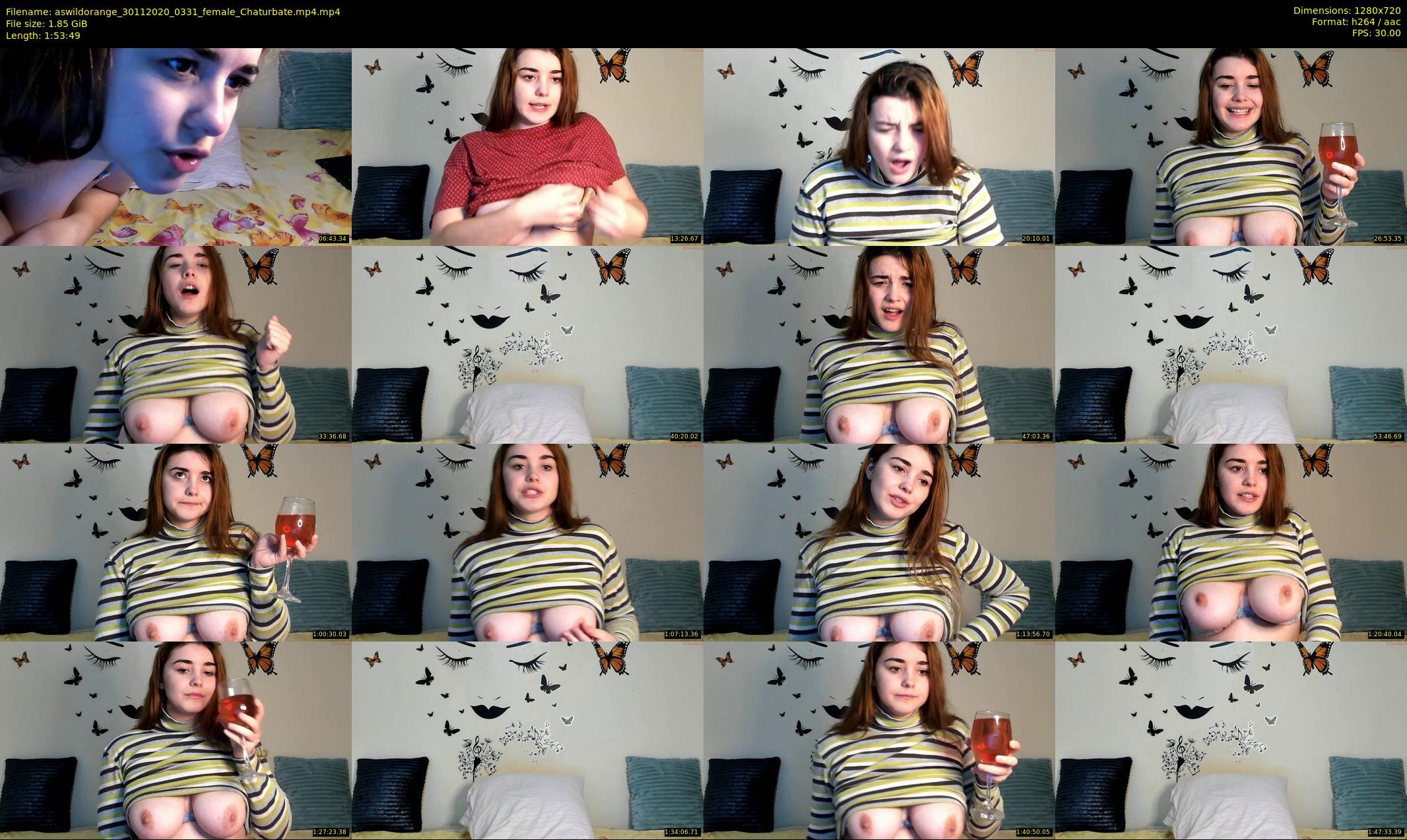 aswildorange — 114 minute Chaturbate female cam show recording, 720p, Nov 30, 2020