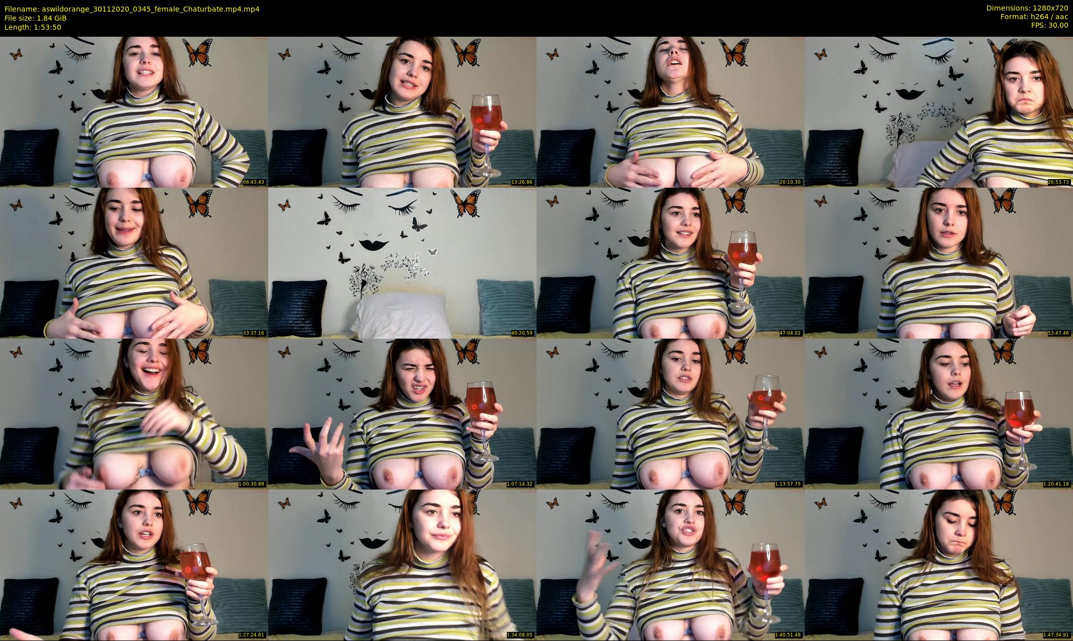 aswildorange — 114 minute Chaturbate female cam show recording, 720p, Nov 30, 2020