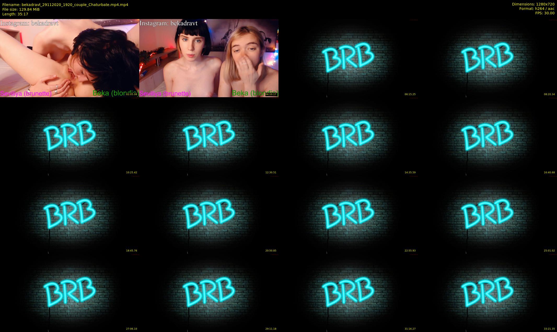 bekadravt — 36 minute Chaturbate couple cam show recording, 720p, Nov 29, 2020
