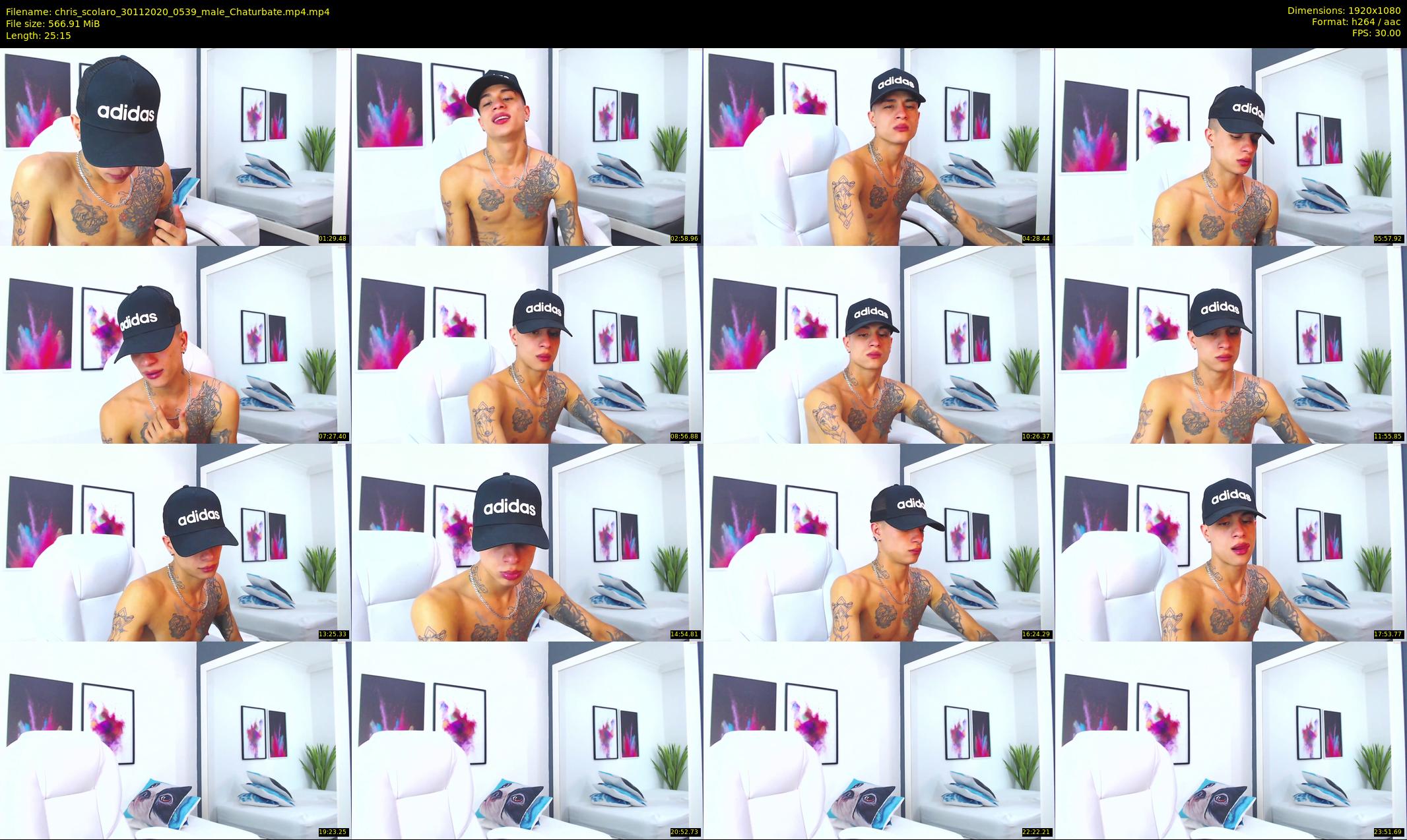 chris_scolaro — 26 minute Chaturbate male cam show recording, 1080p, Nov 30, 2020