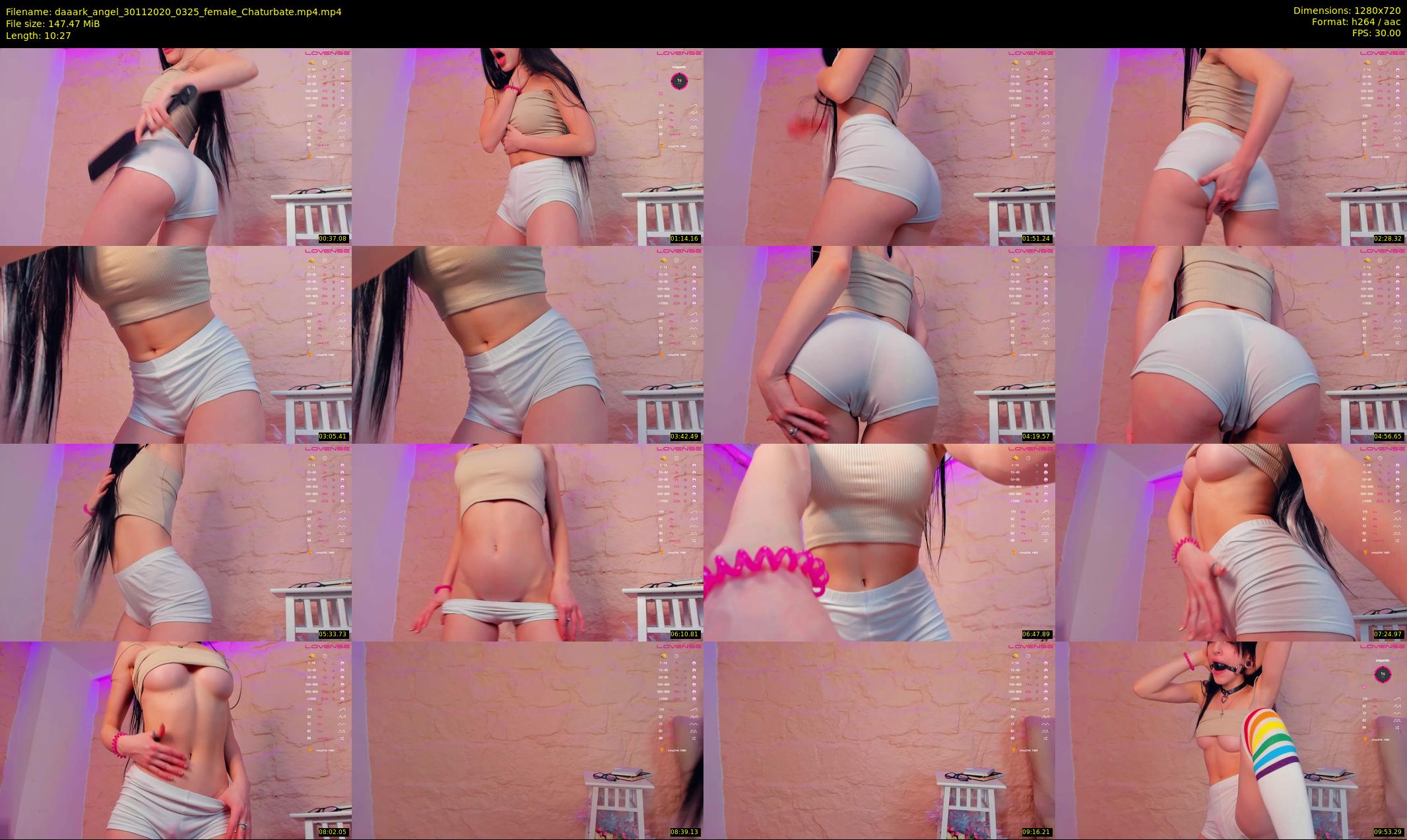 daaark_angel — 11 minute Chaturbate female cam show recording, 720p, Nov 30, 2020
