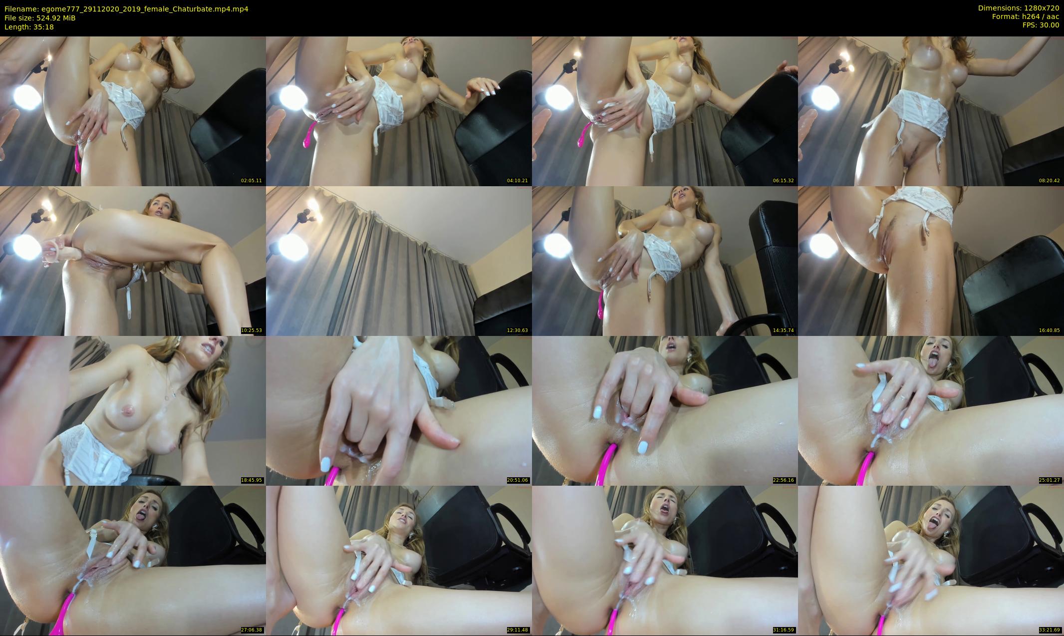 egome777 — 36 minute Chaturbate female cam show recording, 720p, Nov 29, 2020