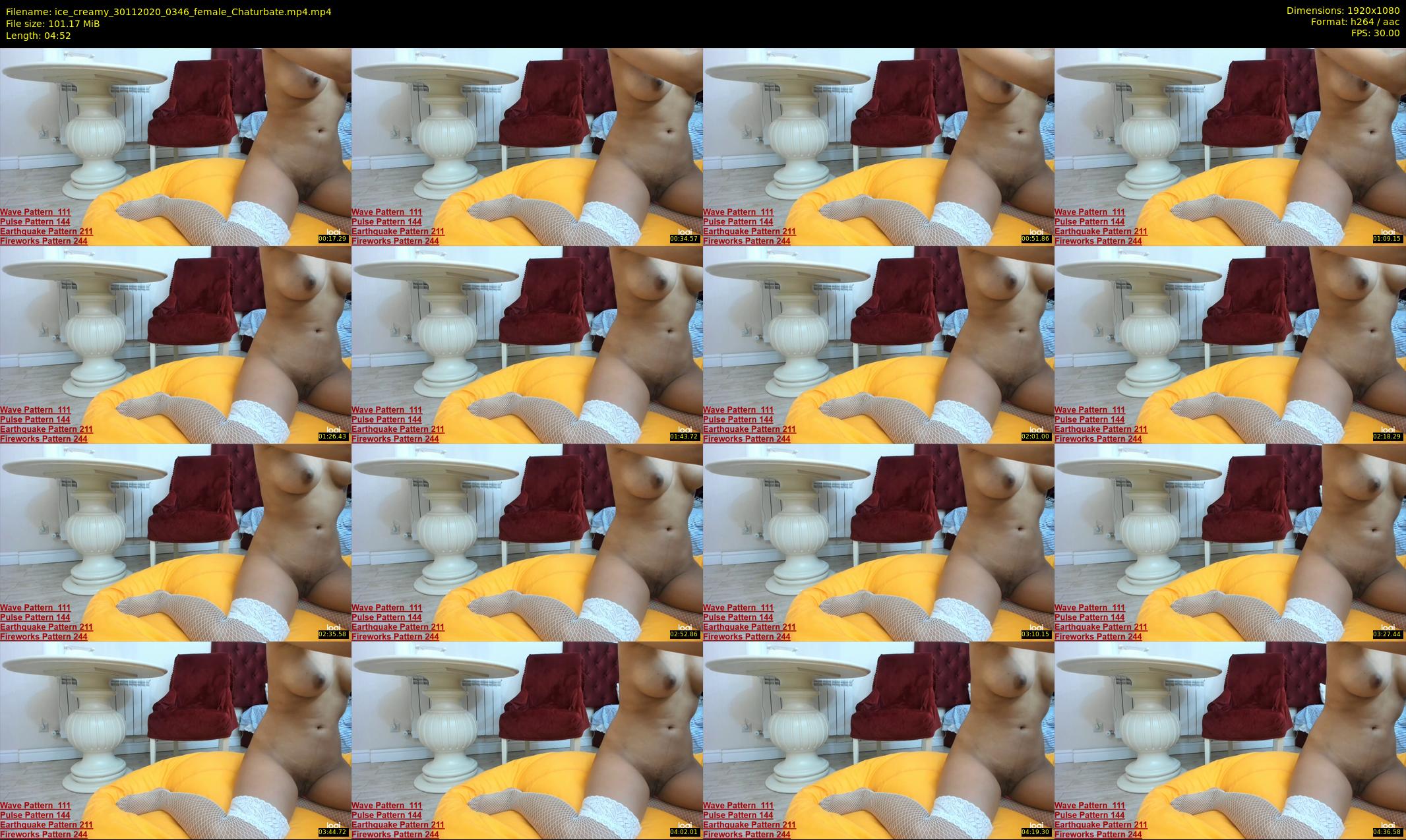 ice_creamy — 5 minute Chaturbate female cam show recording, 1080p, Nov 30, 2020