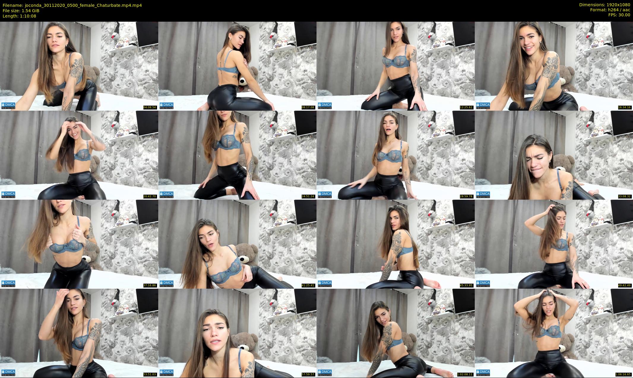 joconda — 71 minute Chaturbate female cam show recording, 1080p, Nov 30, 2020