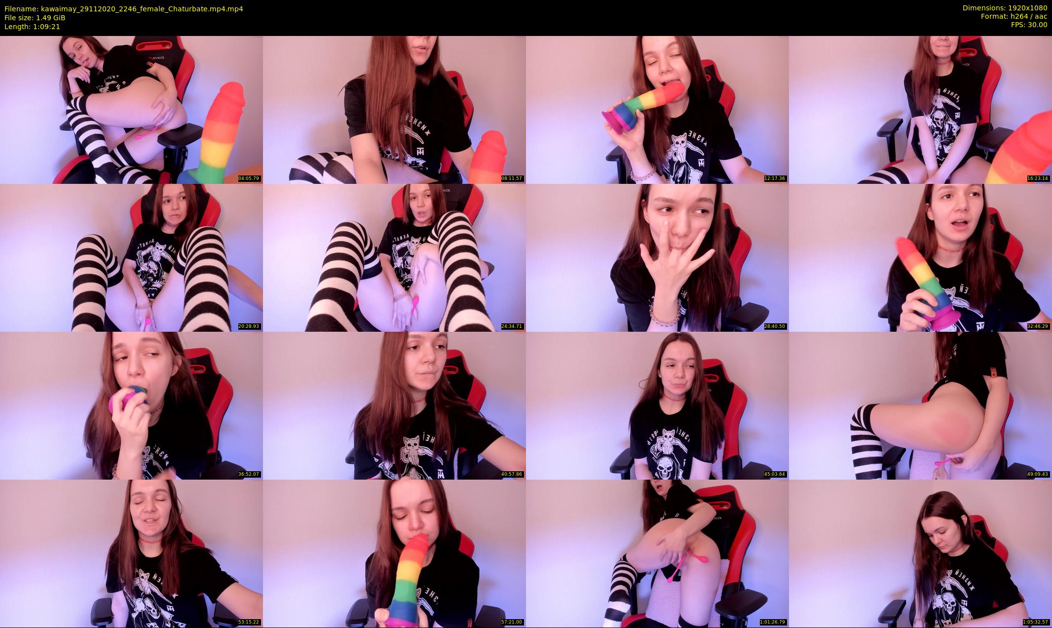 kawaimay — 70 minute Chaturbate female cam show recording, 1080p, Nov 29, 2020