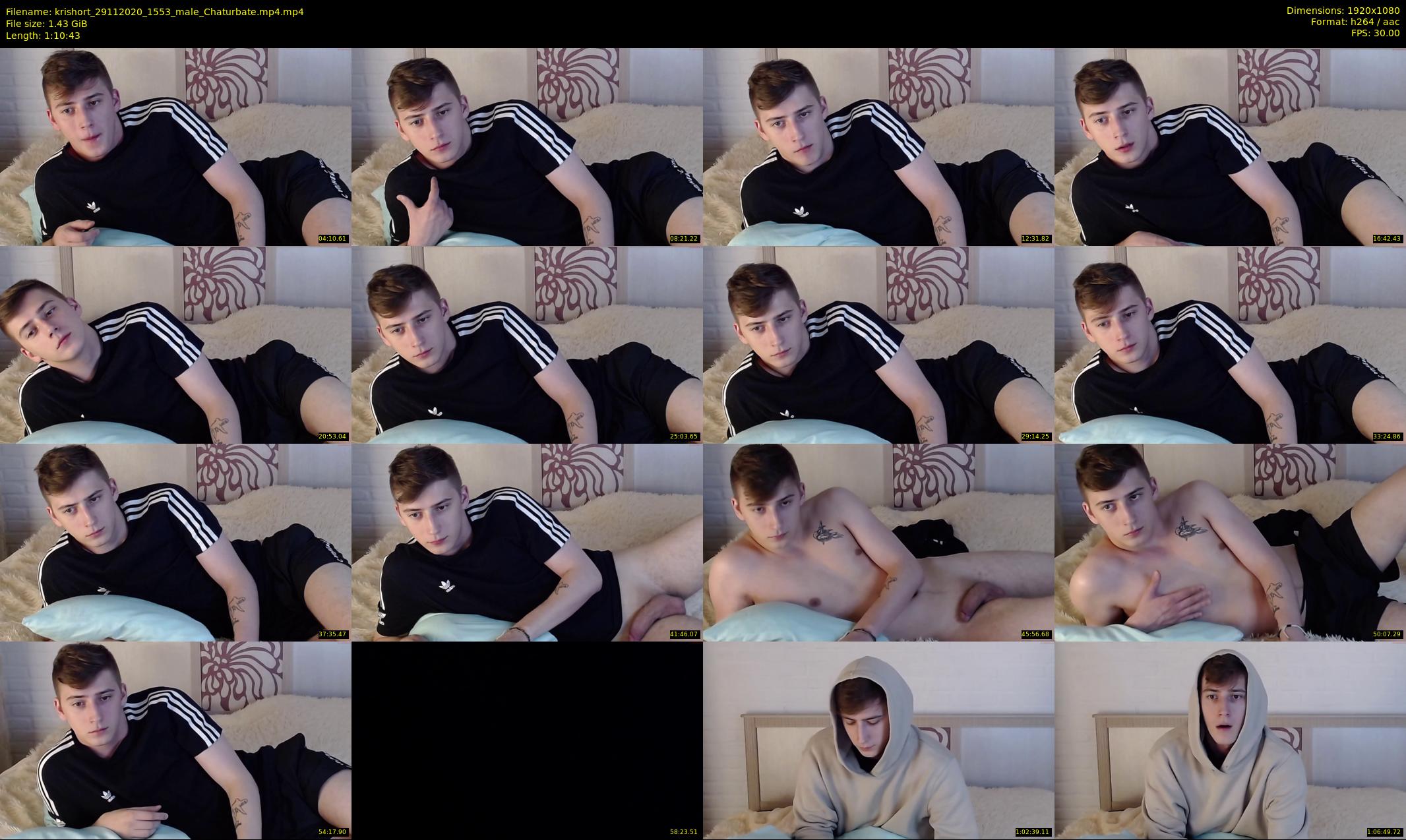 krishort — 71 minute Chaturbate male cam show recording, 1080p, Nov 29, 2020