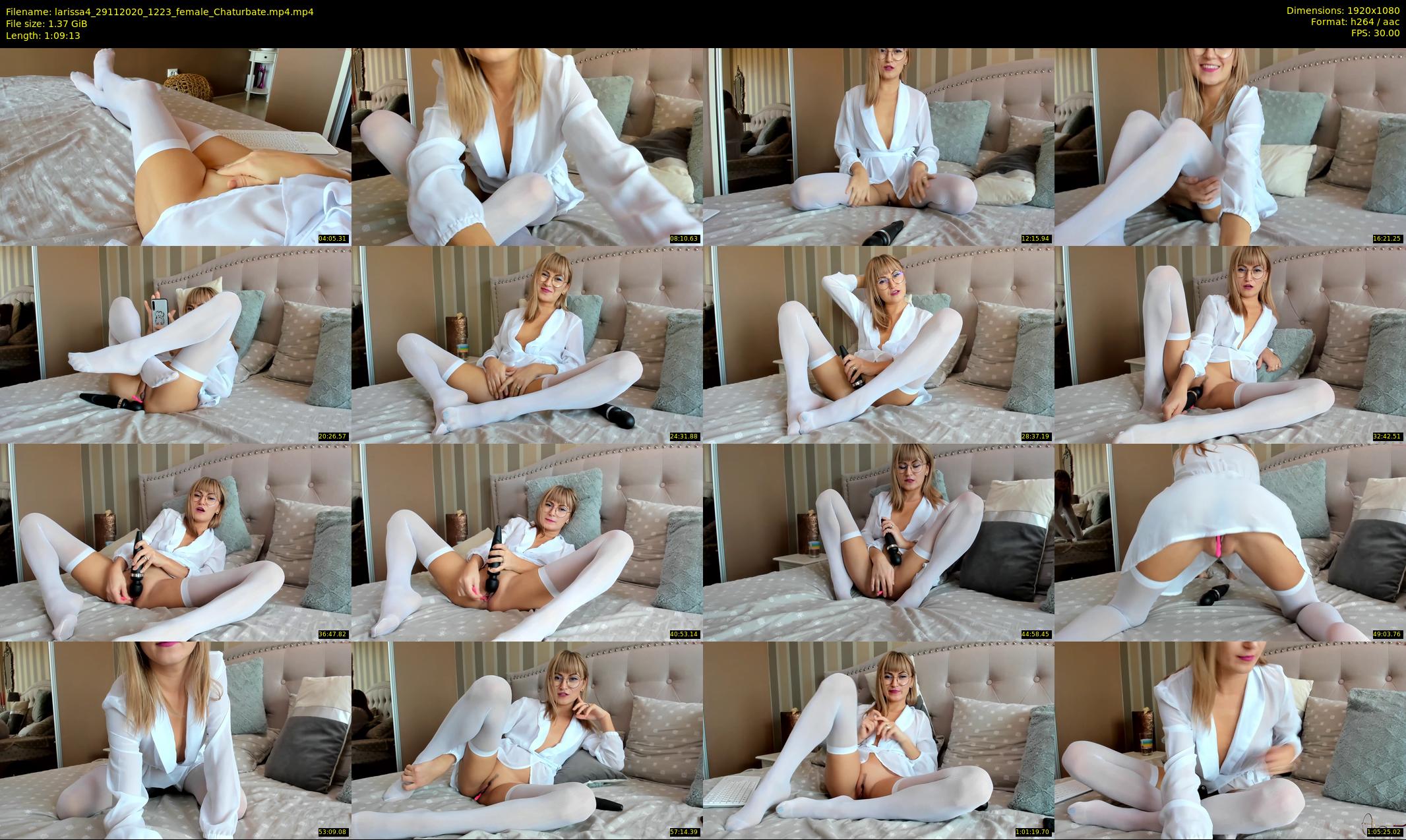 larissa4 — 70 minute Chaturbate female cam show recording, 1080p, Nov 29, 2020
