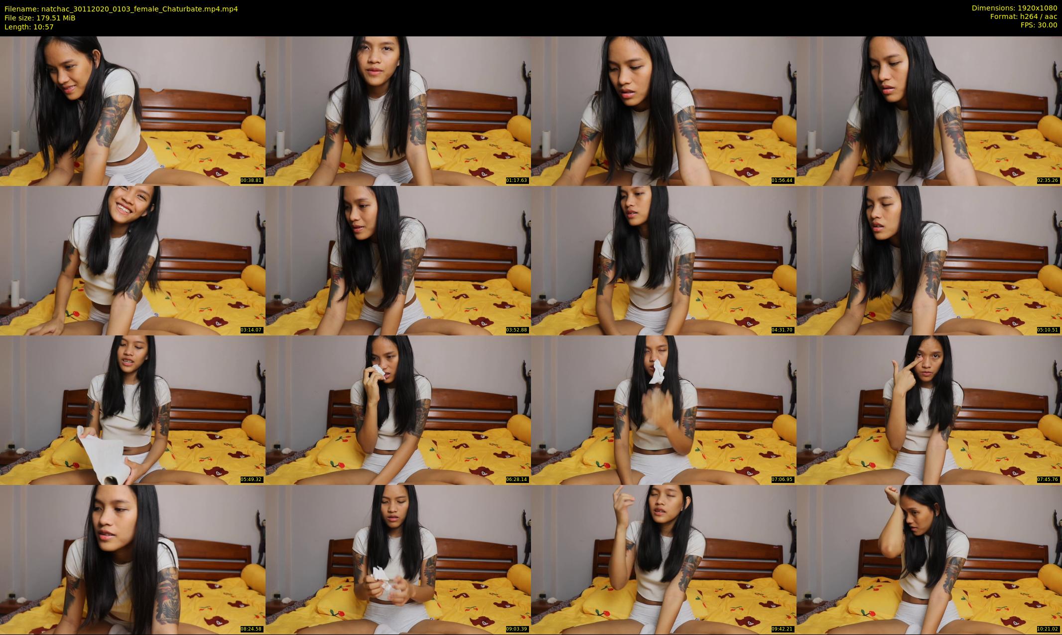 natchac — 11 minute Chaturbate female cam show recording, 1080p, Nov 30, 2020