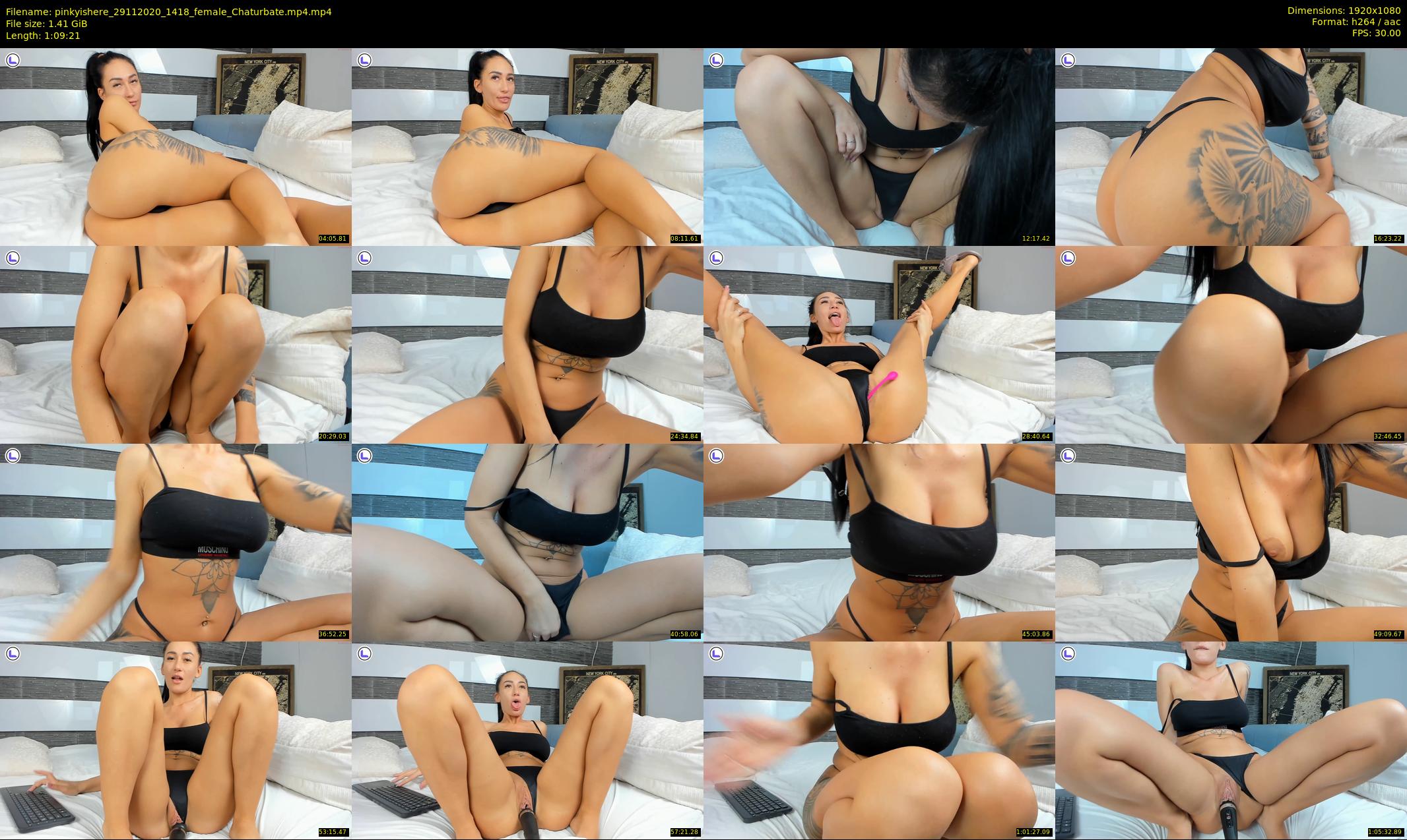 pinkyishere — 70 minute Chaturbate female cam show recording, 1080p, Nov 29, 2020