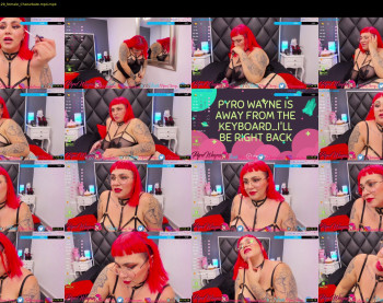 pyrowayne — 60 minute Chaturbate female cam show recording, 720p, Nov 30, 2020
