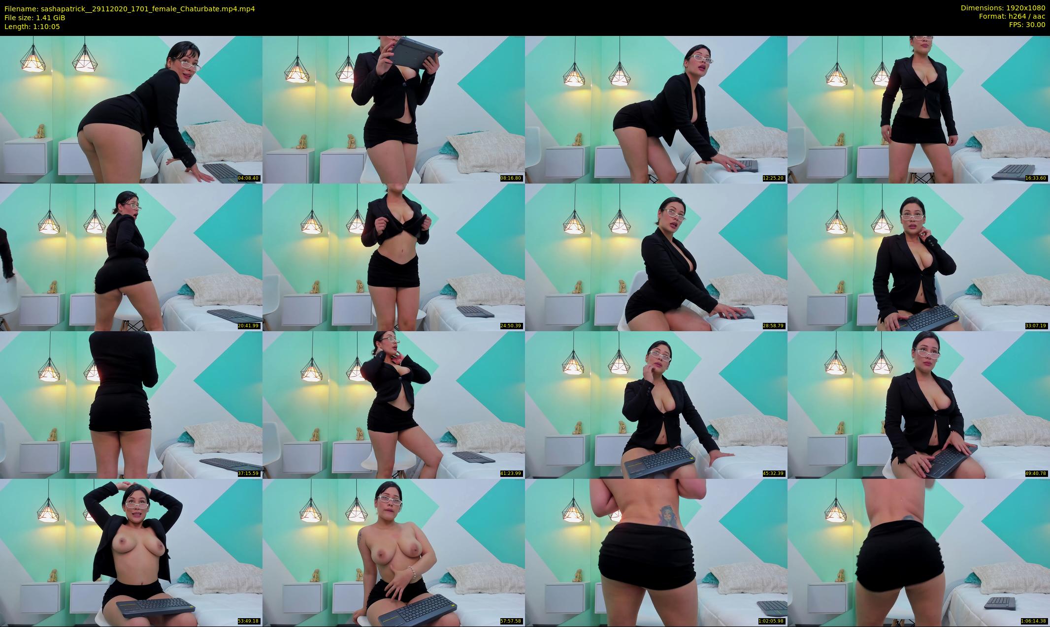 sashapatrick_ — 71 minute Chaturbate female cam show recording, 1080p, Nov 29, 2020