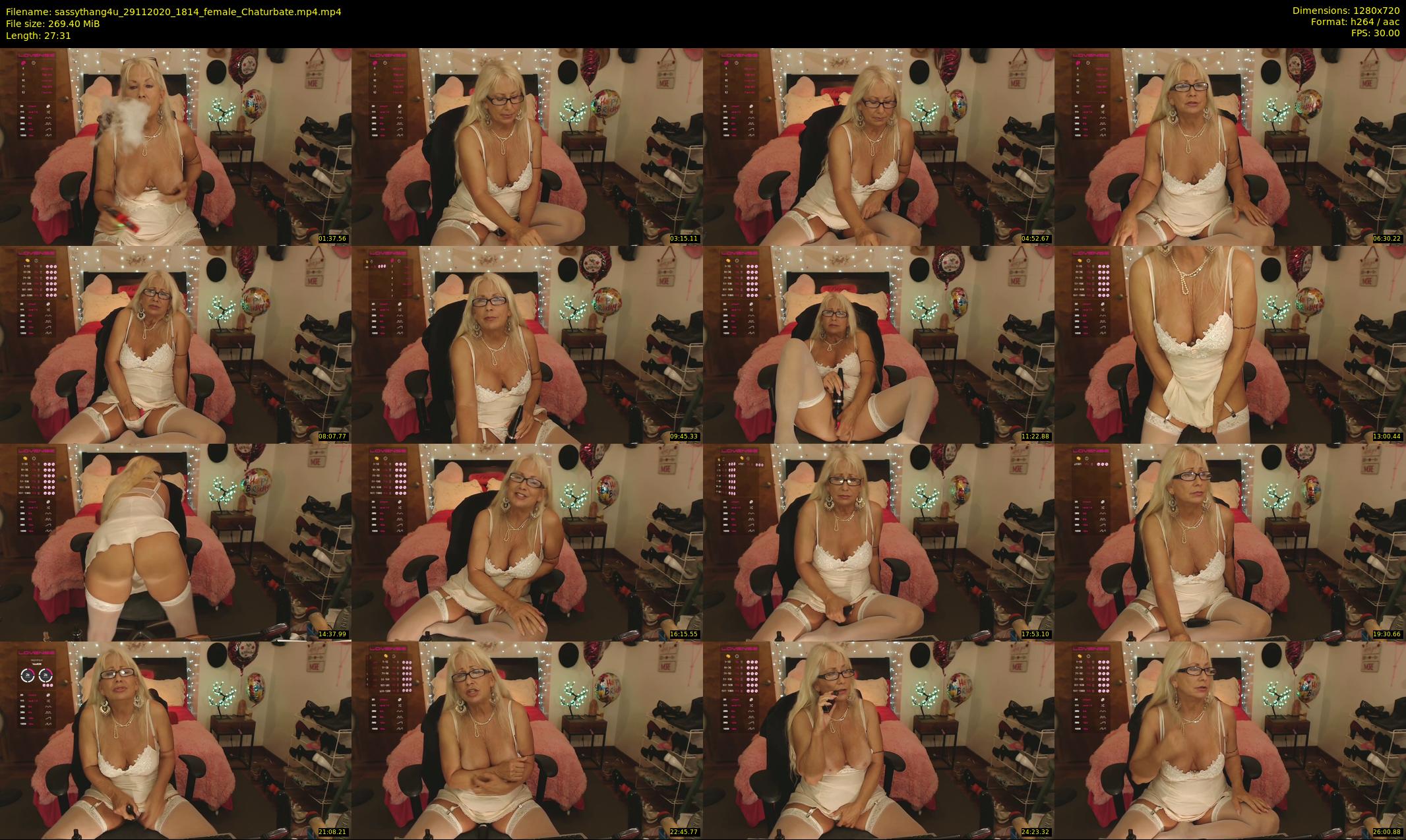 sassythang4u — 28 minute Chaturbate female cam show recording, 720p, Nov 29, 2020