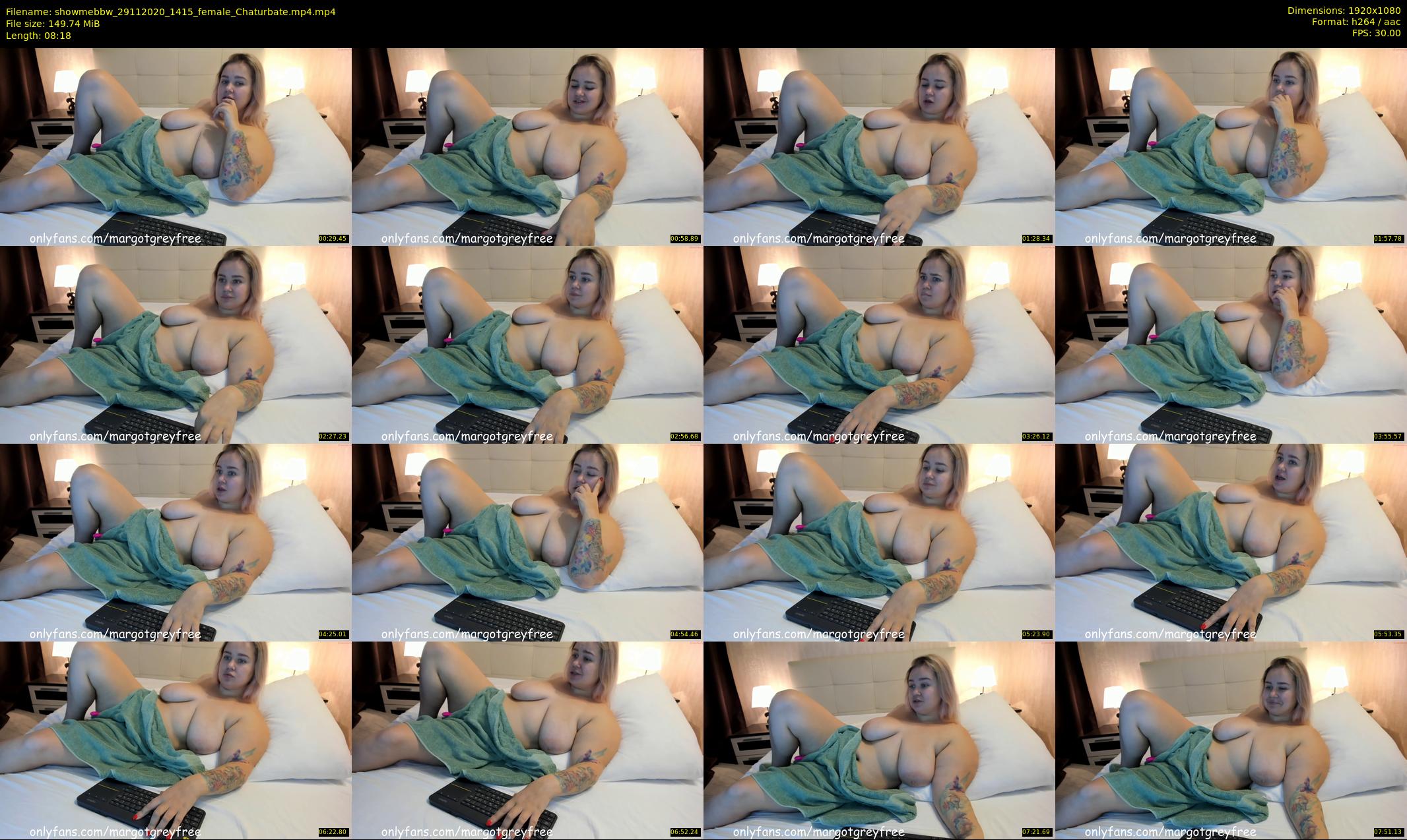 showmebbw — 9 minute Chaturbate female cam show recording, 1080p, Nov 29, 2020