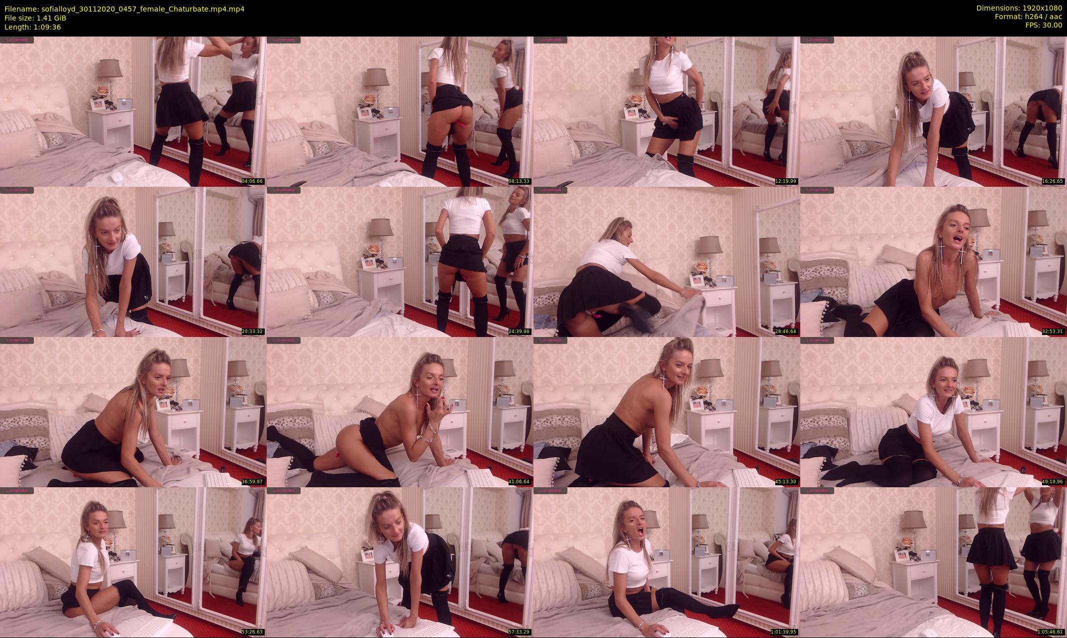 sofialloyd — 70 minute Chaturbate female cam show recording, 1080p, Nov 30, 2020