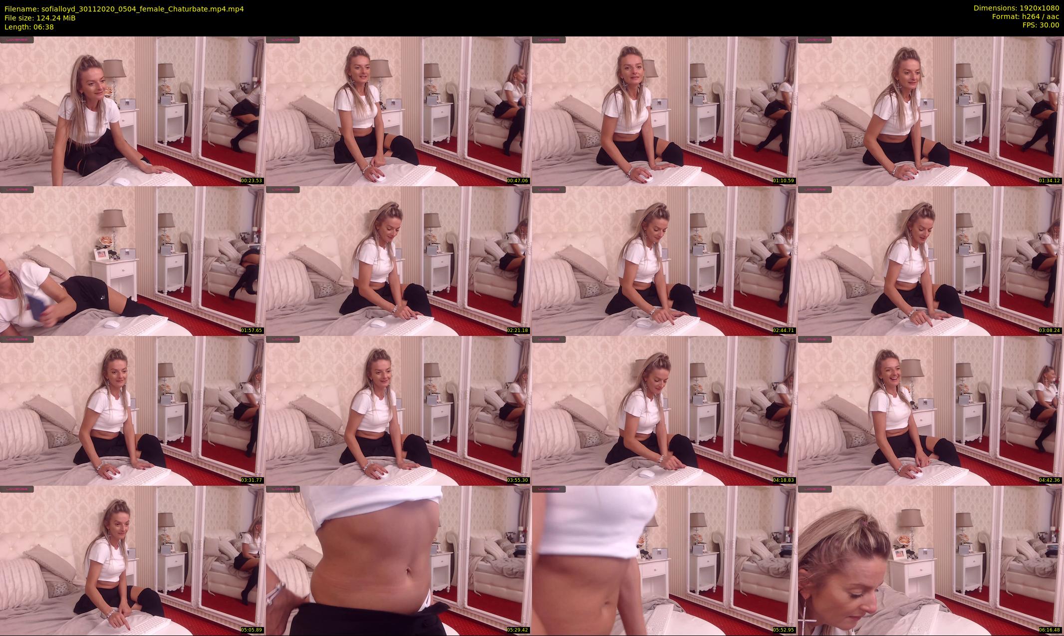 sofialloyd — 7 minute Chaturbate female cam show recording, 1080p, Nov 30, 2020