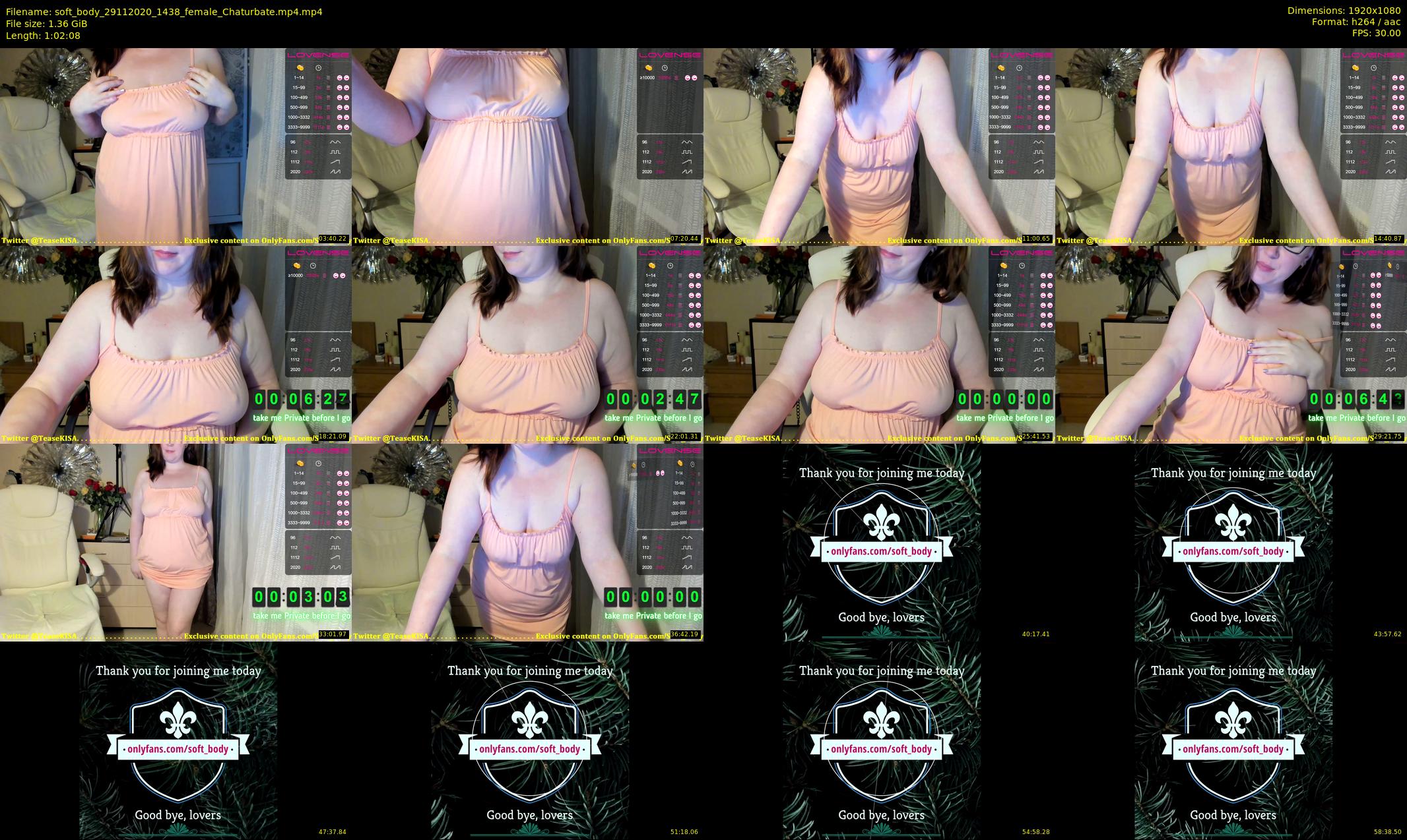 soft_body — 63 minute Chaturbate female cam show recording, 1080p, Nov 29, 2020