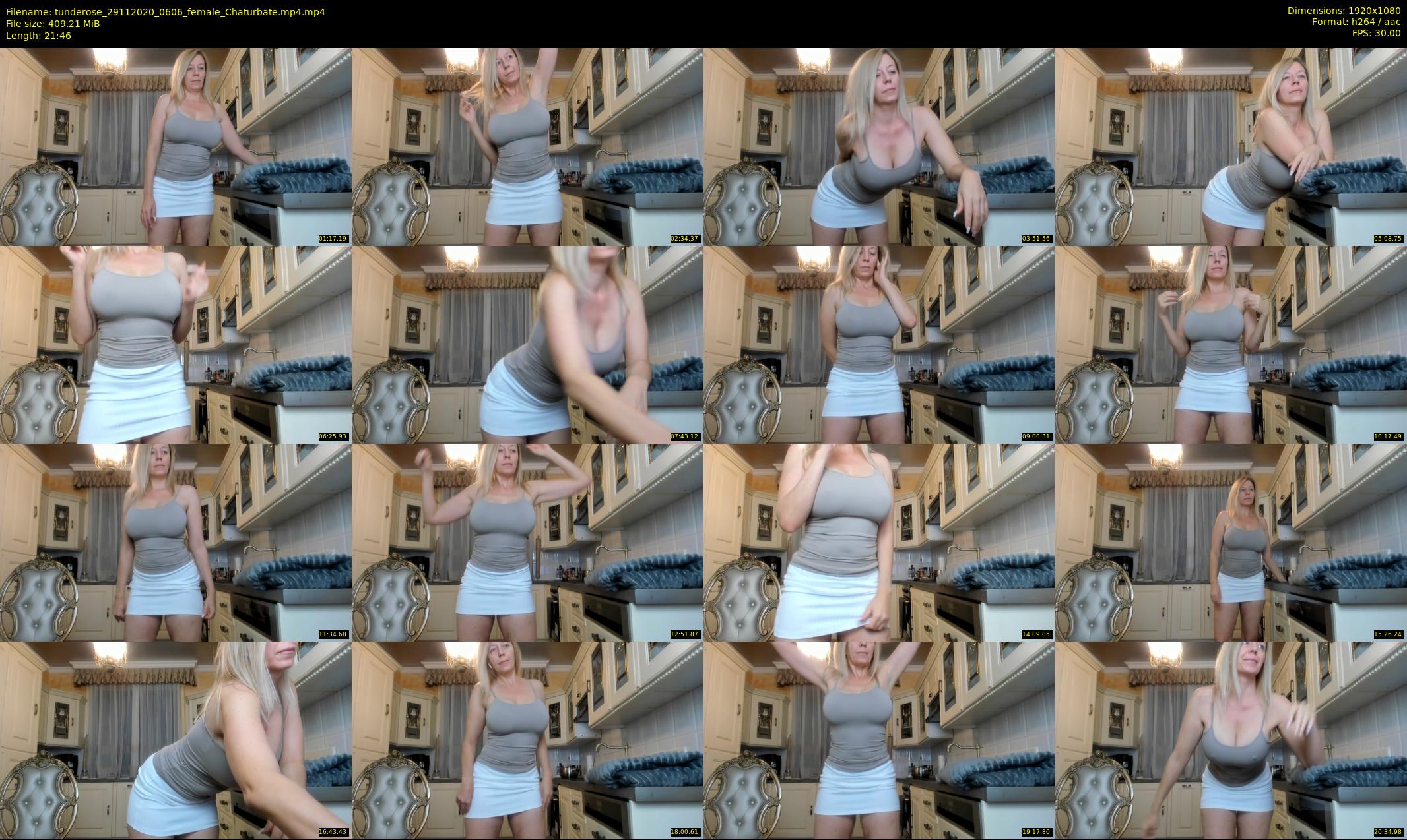 tunderose — 22 minute Chaturbate female cam show recording, 1080p, Nov 29, 2020