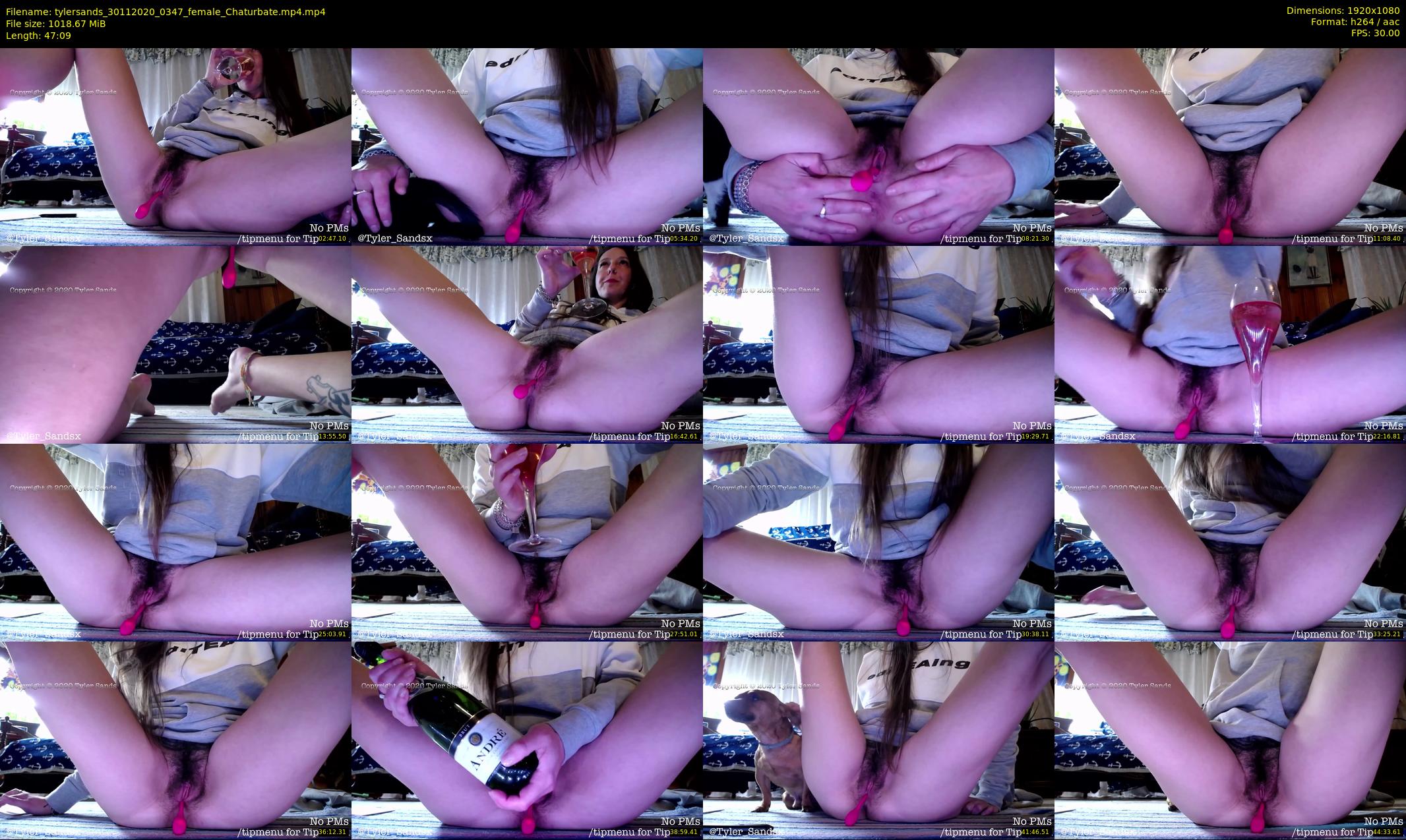 tylersands — 48 minute Chaturbate female cam show recording, 1080p, Nov 30, 2020